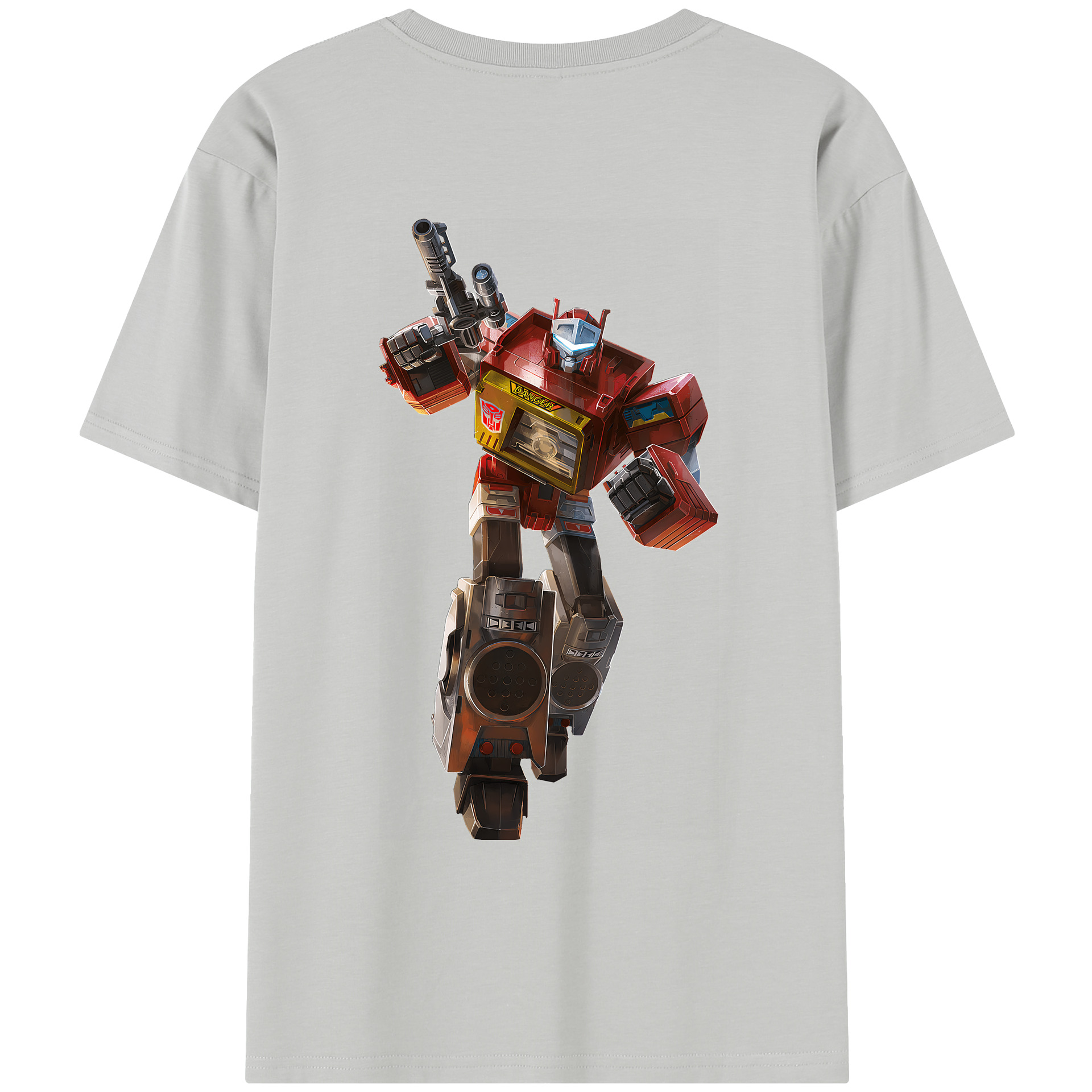 （画像用） Transformers トランスフォーマー レディース半袖Tシャツ(バックプリント)