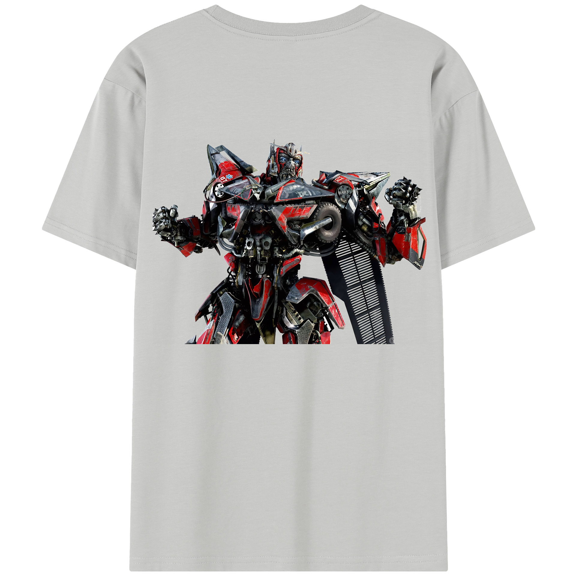 （画像用） Transformers トランスフォーマー レディース半袖Tシャツ(バックプリント)