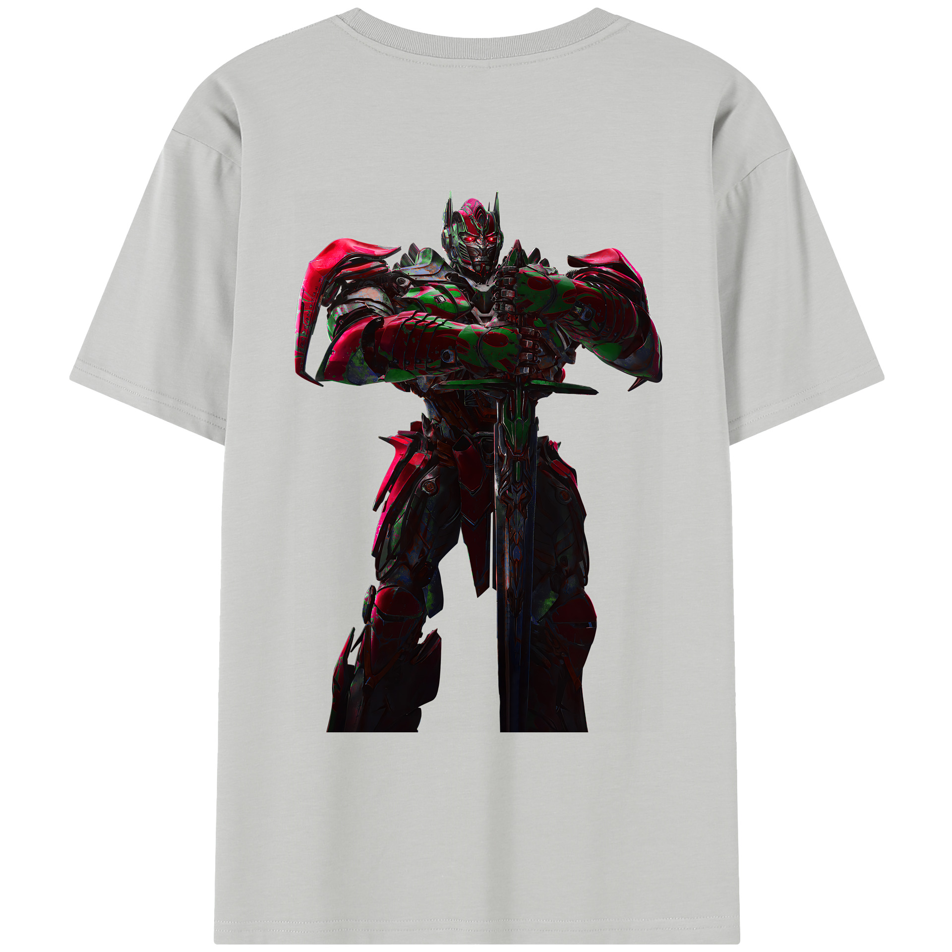 （画像用） Transformers トランスフォーマー レディース半袖Tシャツ(バックプリント)