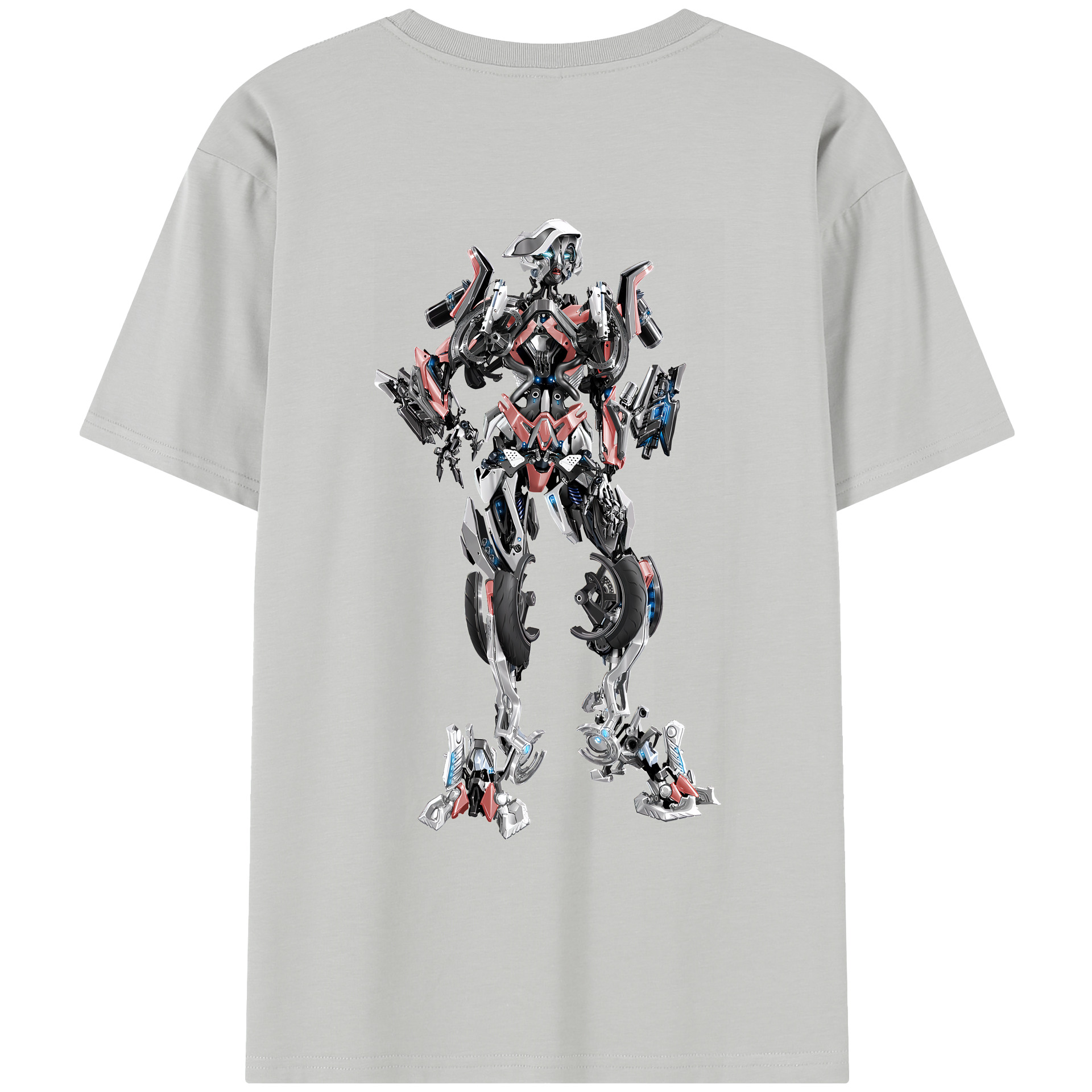 （画像用） Transformers トランスフォーマー レディース半袖Tシャツ(バックプリント)