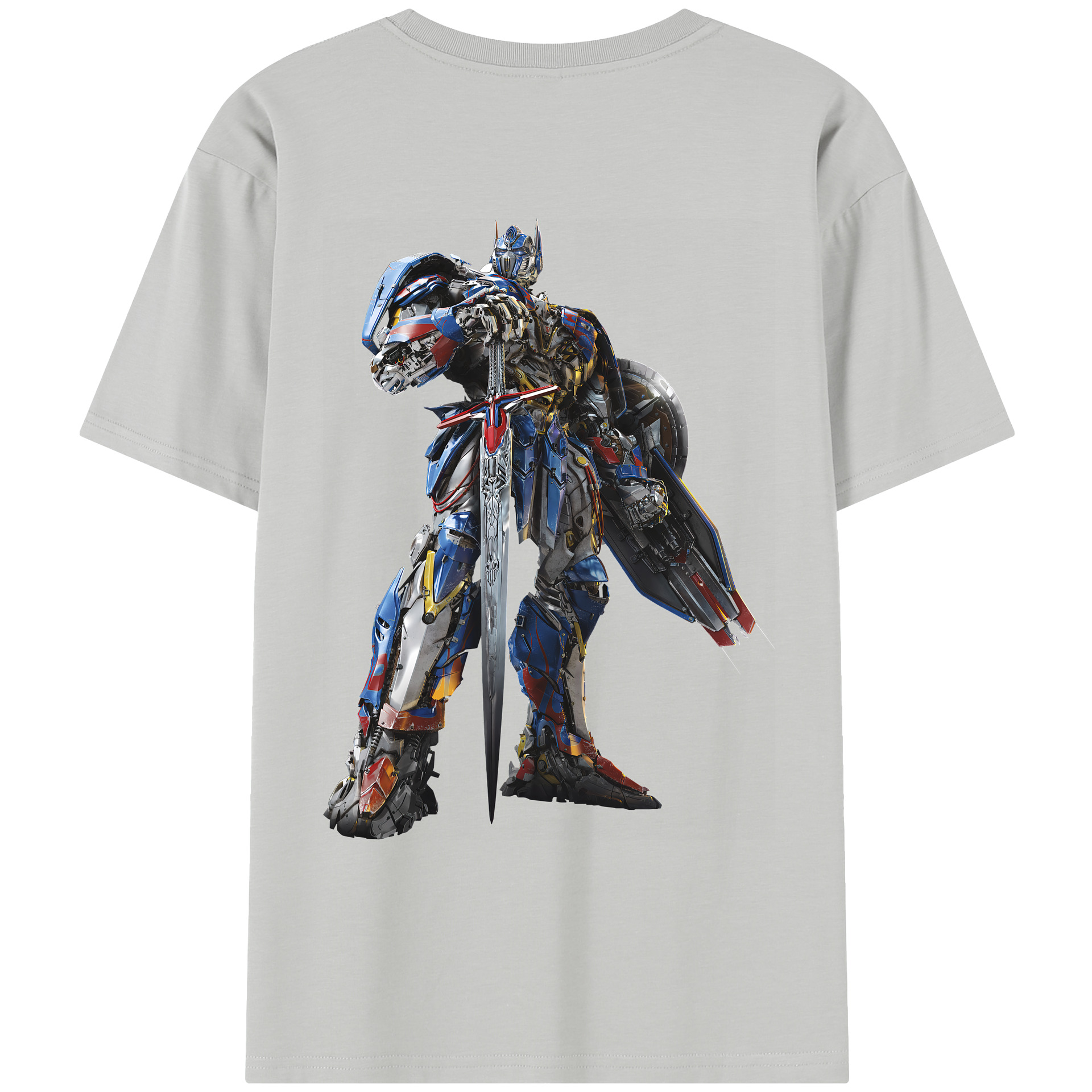 （画像用） Transformers トランスフォーマー レディース半袖Tシャツ(バックプリント)