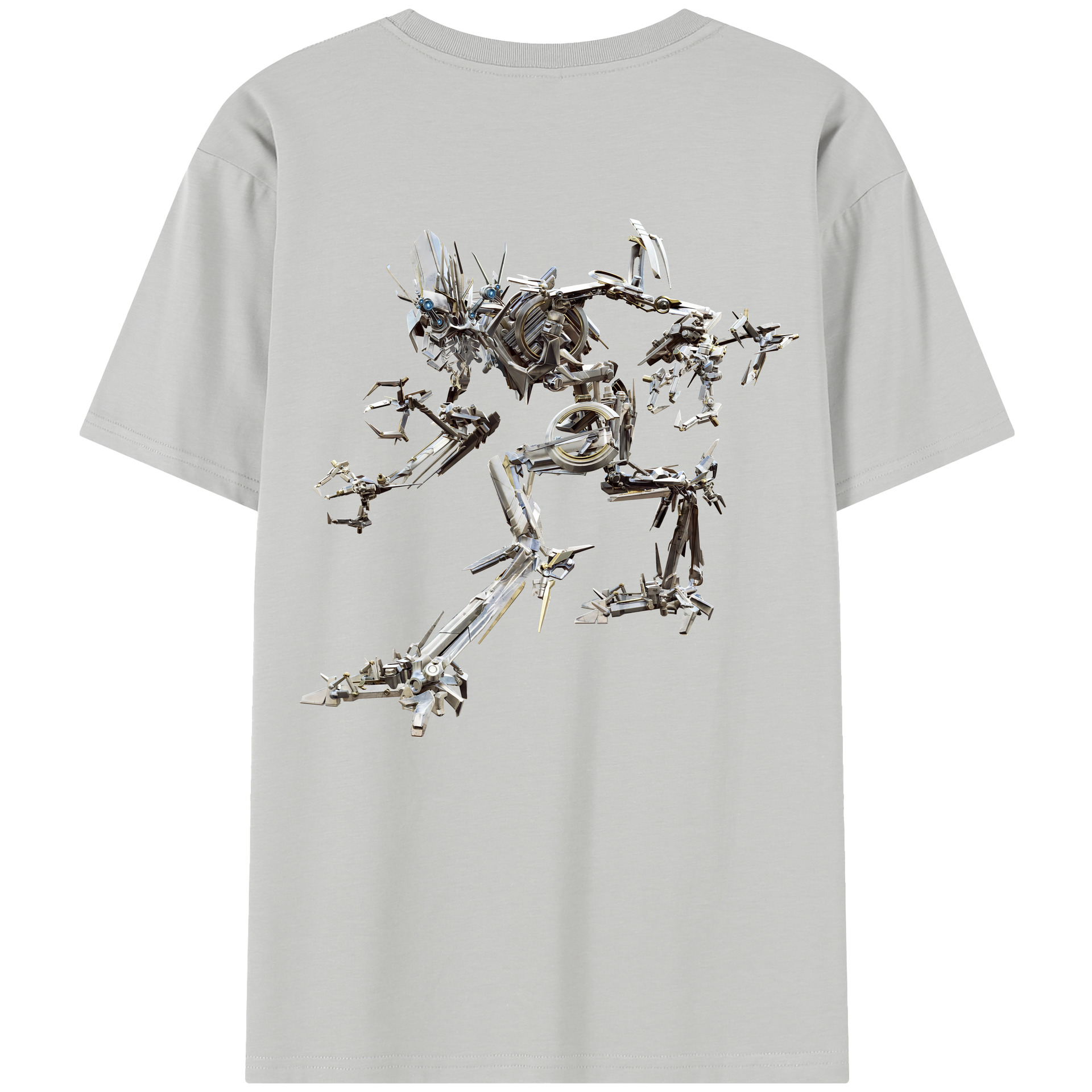 （画像用） Transformers トランスフォーマー レディース半袖Tシャツ(バックプリント)