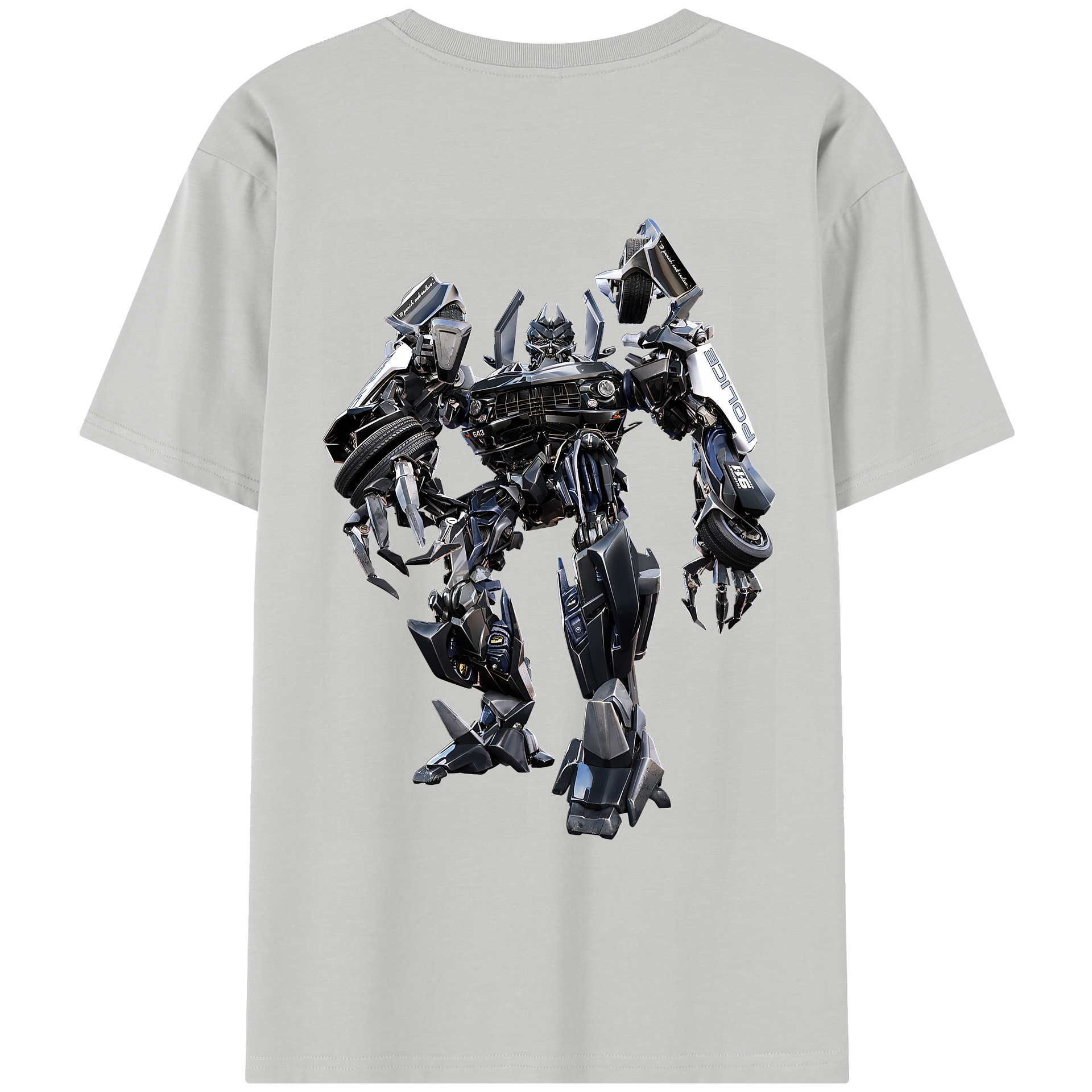 （画像用） Transformers トランスフォーマー レディース半袖Tシャツ(バックプリント)