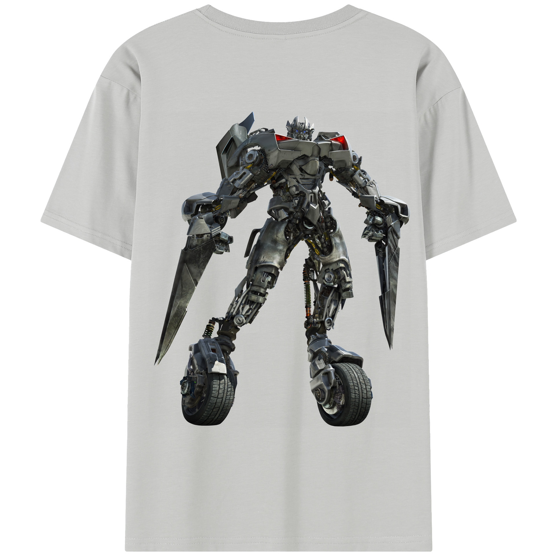 （画像用） Transformers トランスフォーマー レディース半袖Tシャツ(バックプリント)