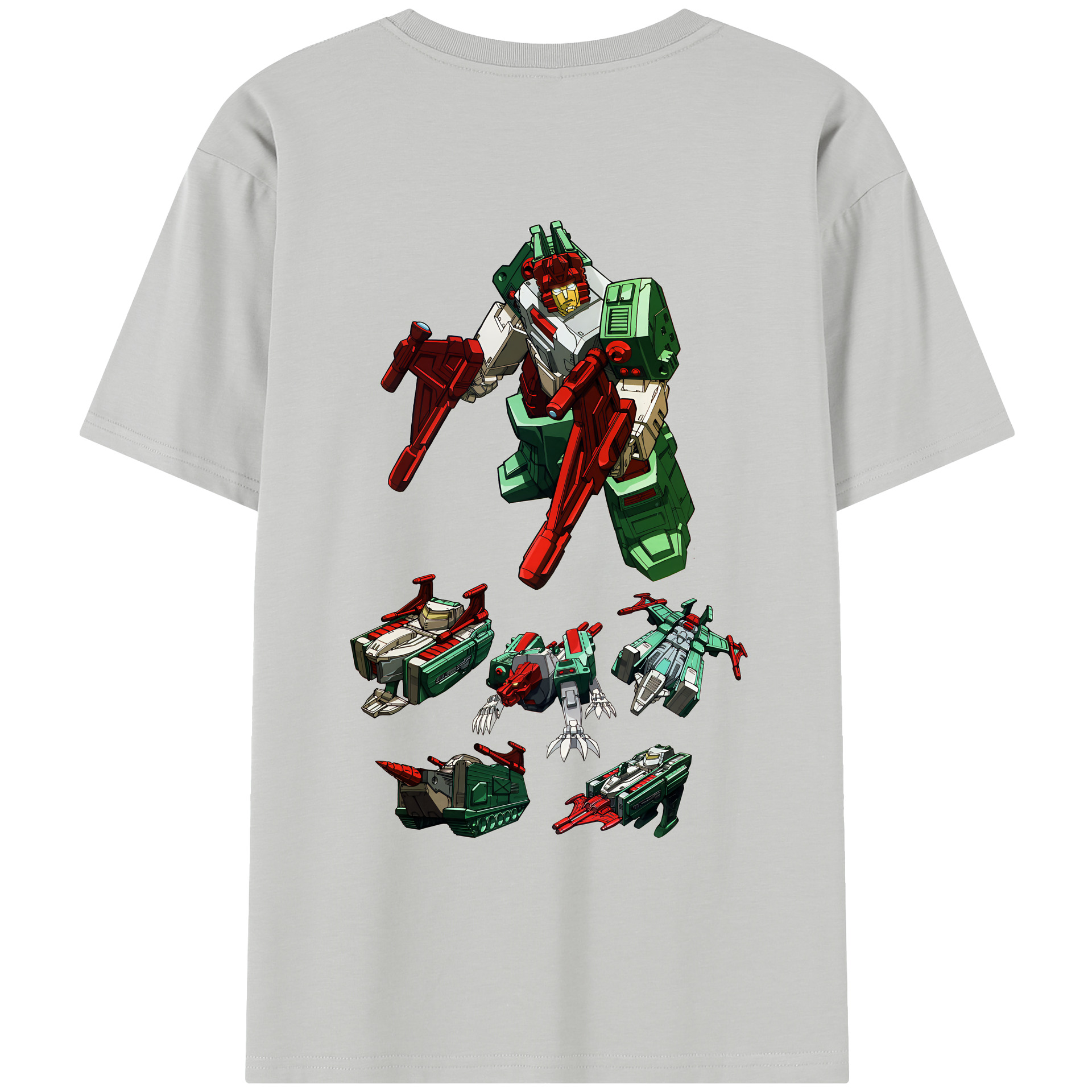 （画像用） Transformers トランスフォーマー レディース半袖Tシャツ(バックプリント)