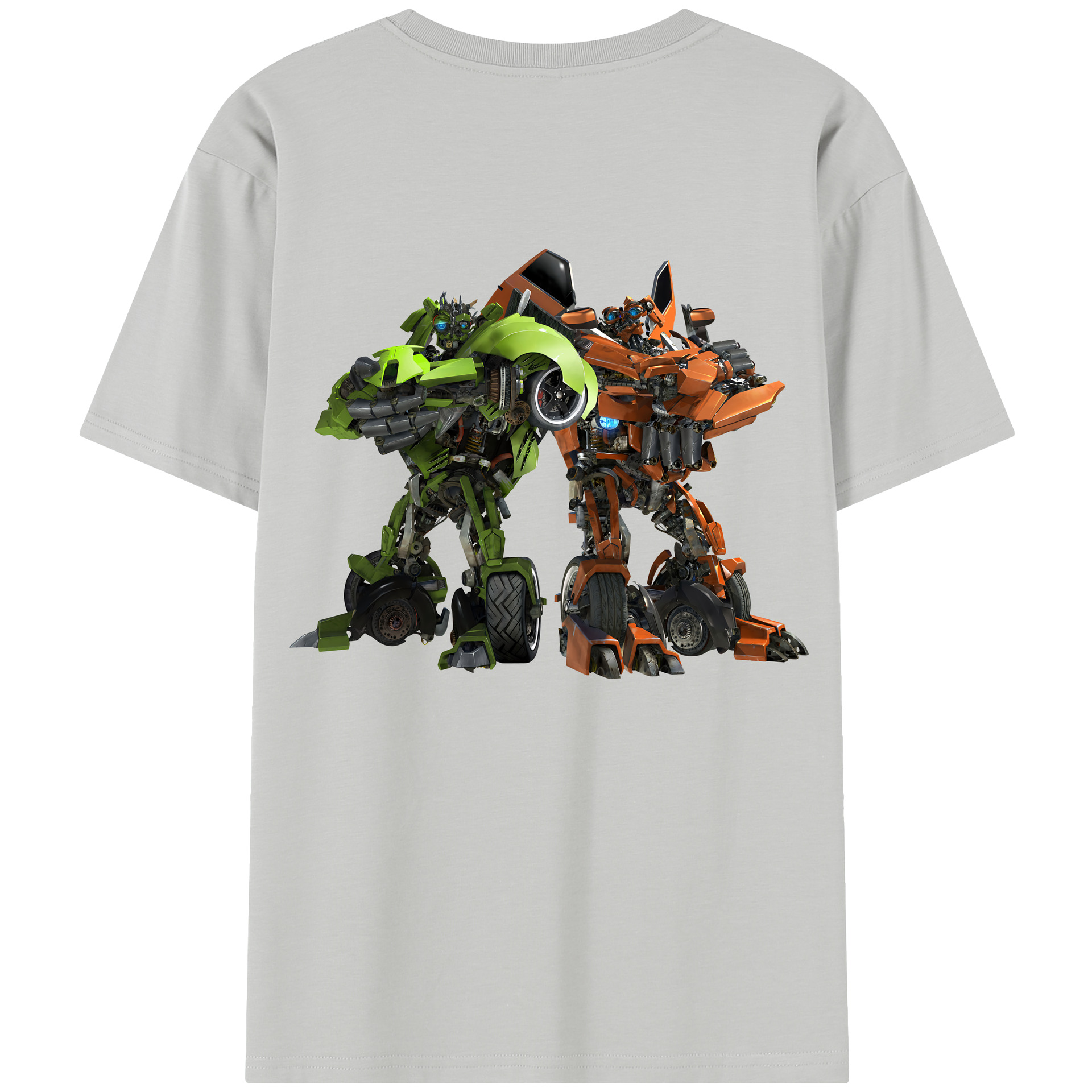 （画像用） Transformers トランスフォーマー レディース半袖Tシャツ(バックプリント)