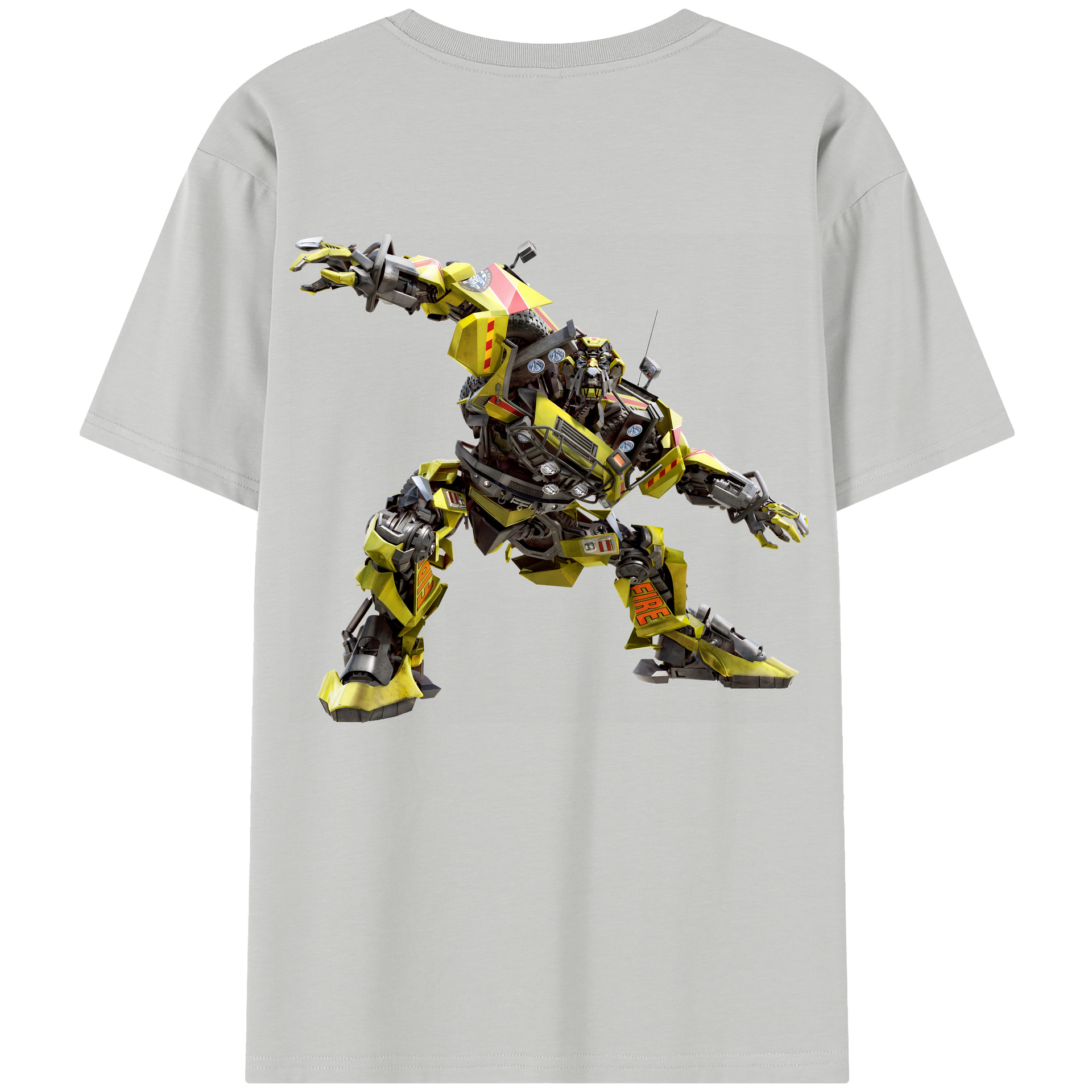 （画像用） Transformers トランスフォーマー レディース半袖Tシャツ(バックプリント)