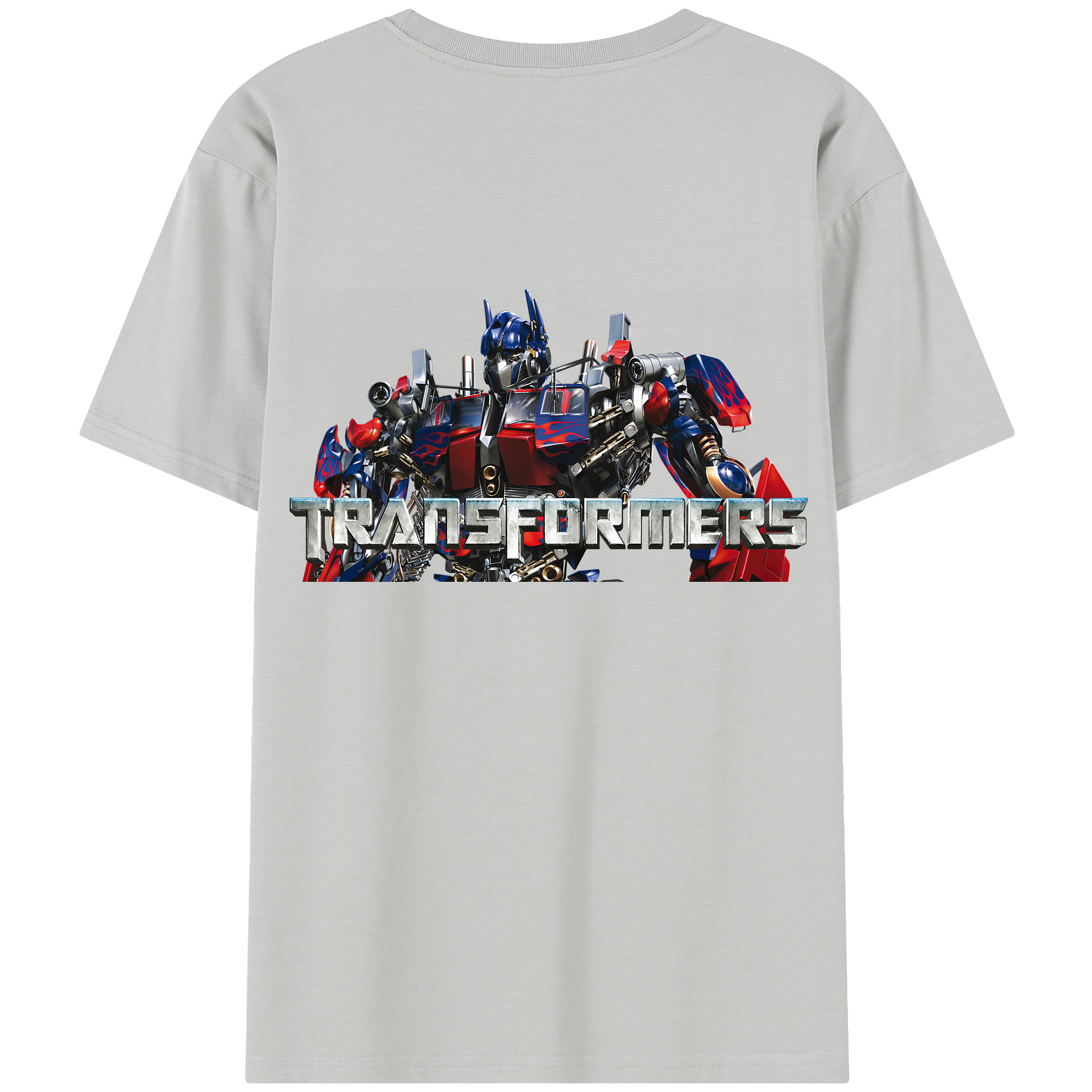 （画像用） Transformers トランスフォーマー レディース半袖Tシャツ(バックプリント)