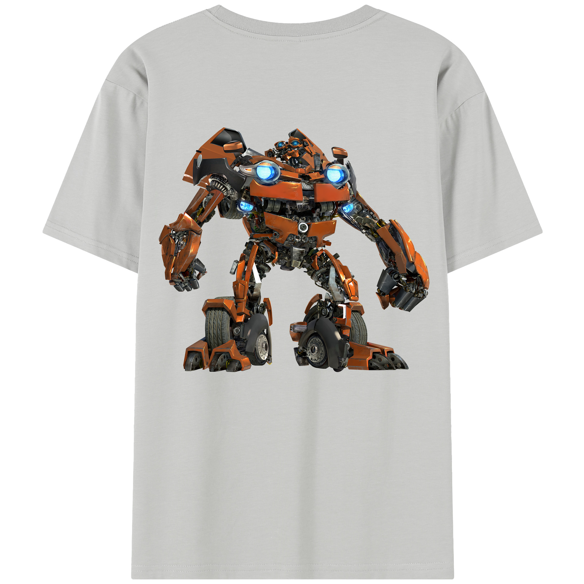 （画像用） Transformers トランスフォーマー レディース半袖Tシャツ(バックプリント)