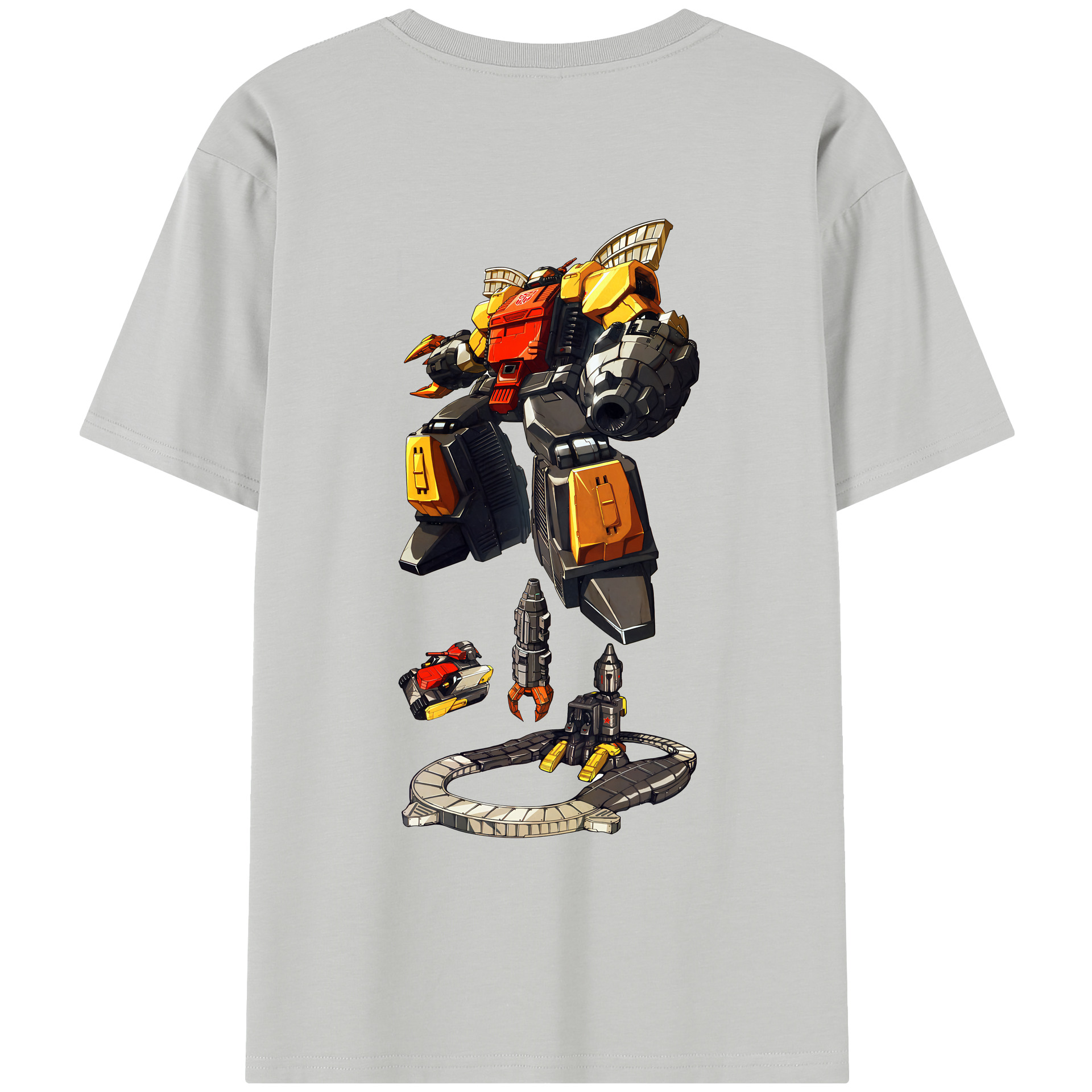 （画像用） Transformers トランスフォーマー レディース半袖Tシャツ(バックプリント)