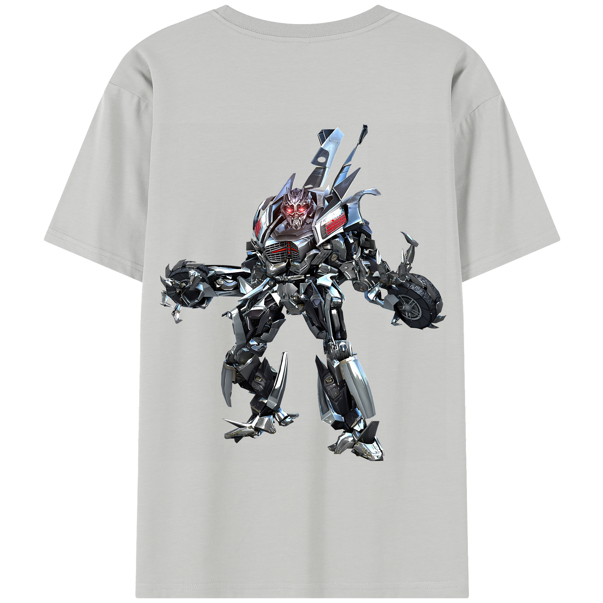 （画像用） Transformers トランスフォーマー レディース半袖Tシャツ(バックプリント)