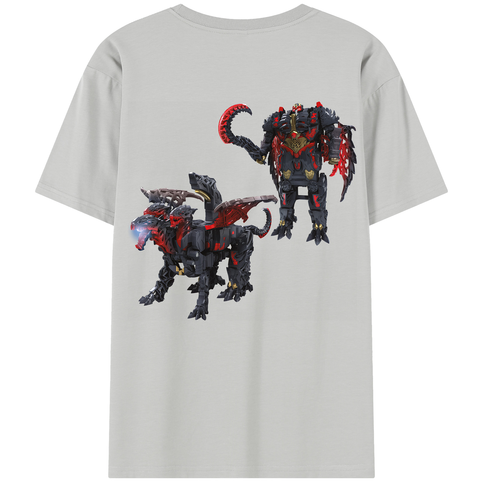 （画像用） Transformers トランスフォーマー レディース半袖Tシャツ(バックプリント)