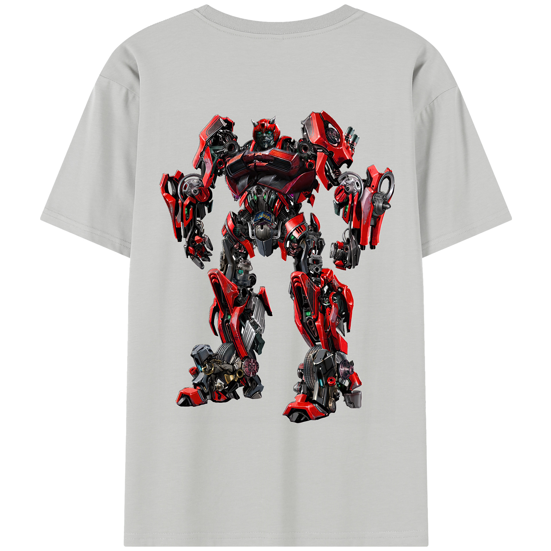 （画像用） Transformers トランスフォーマー レディース半袖Tシャツ(バックプリント)