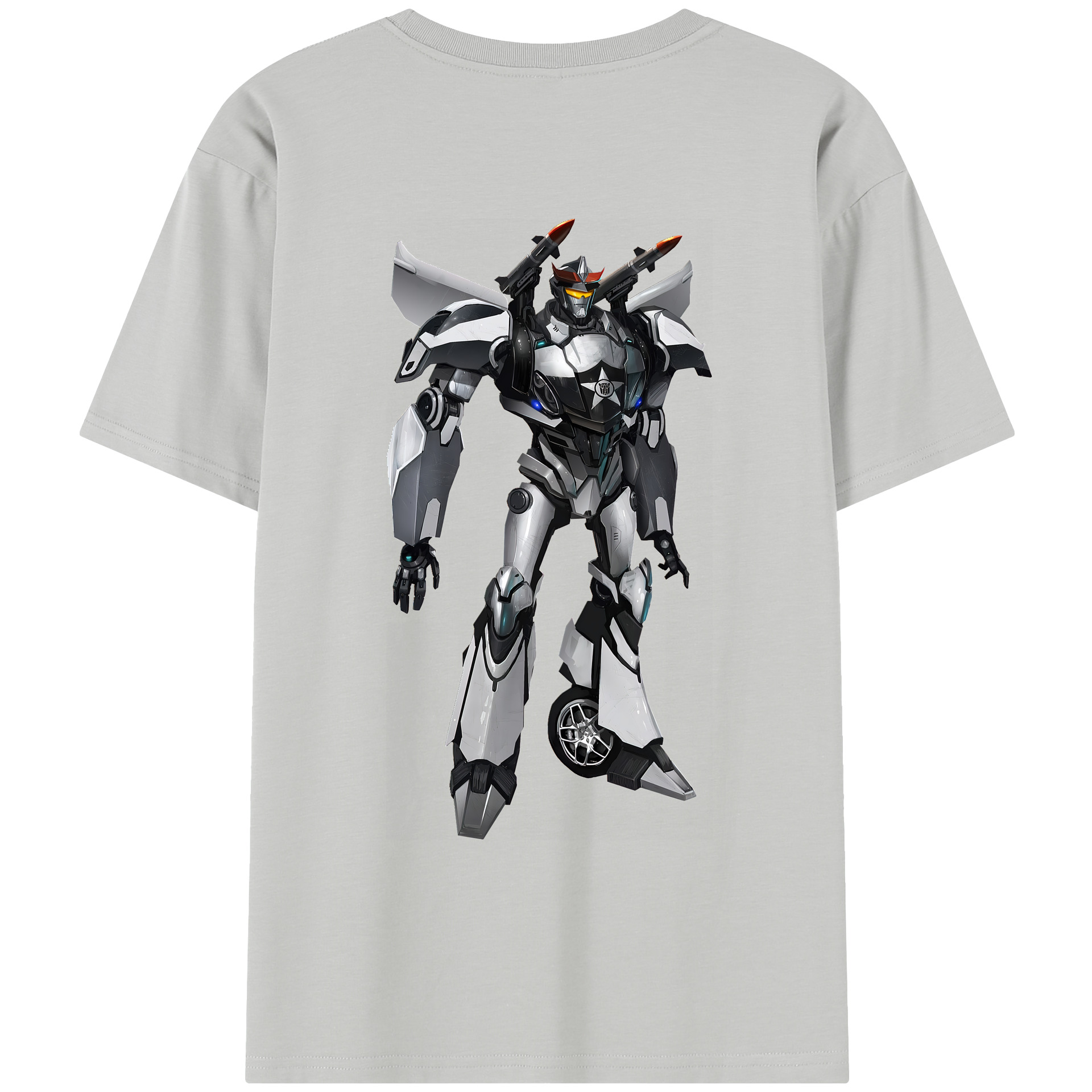 （画像用） Transformers トランスフォーマー レディース半袖Tシャツ(バックプリント)