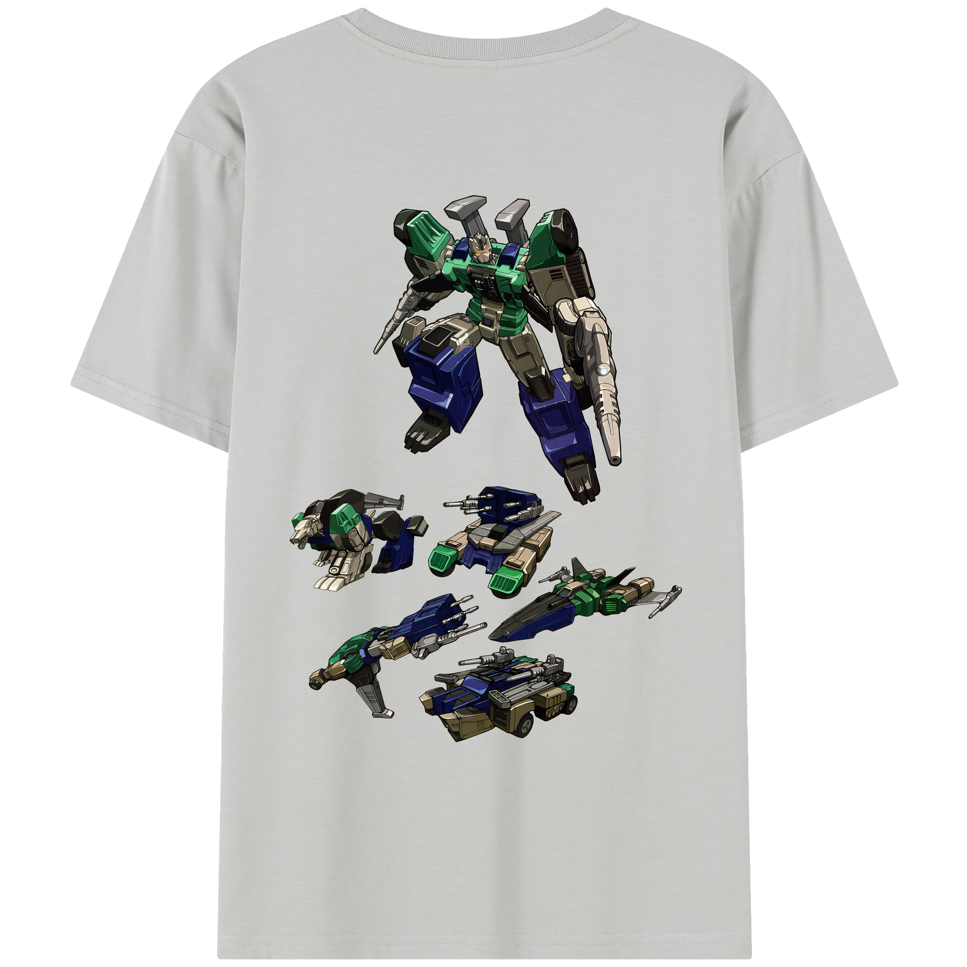 （画像用） Transformers トランスフォーマー レディース半袖Tシャツ(バックプリント)