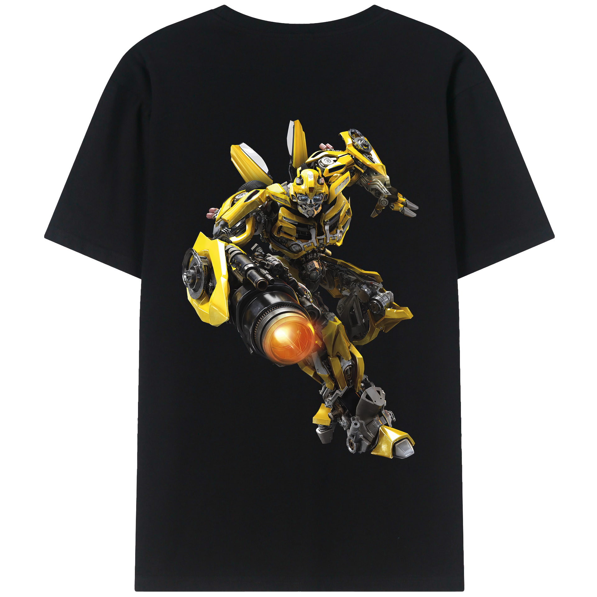 （画像用） Transformers トランスフォーマー レディース半袖Tシャツ(バックプリント)