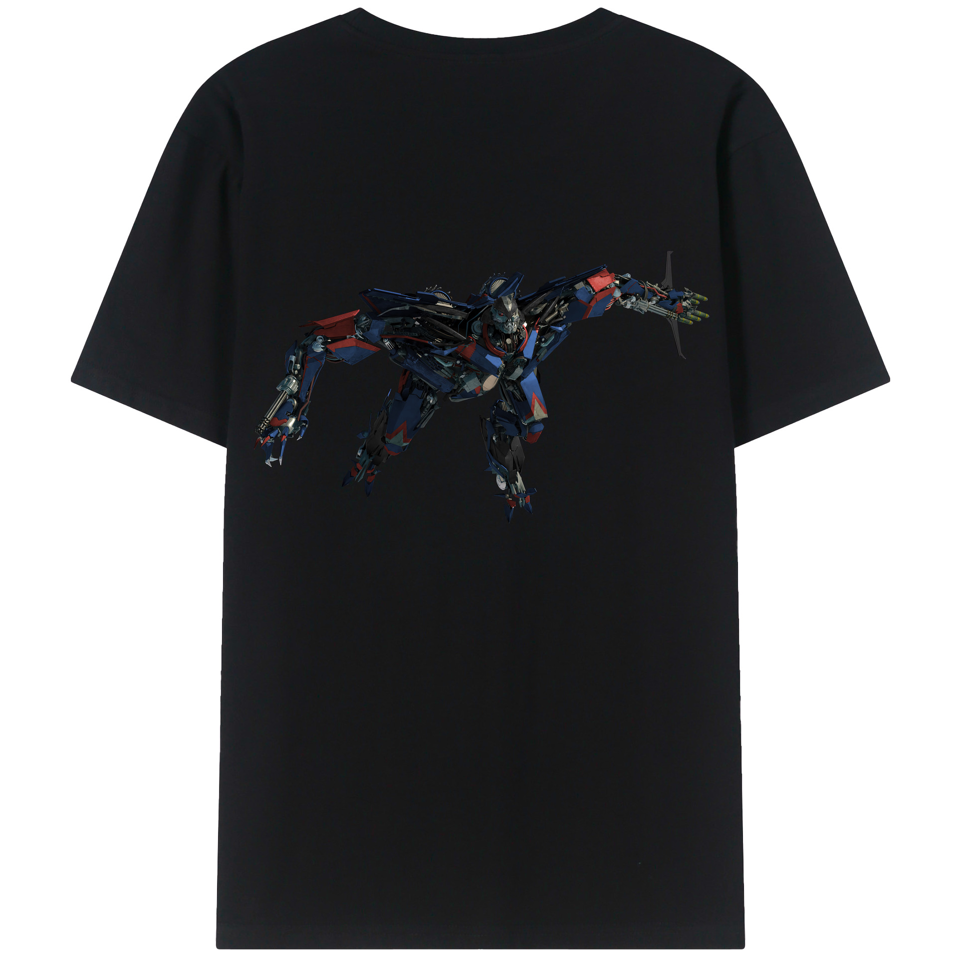 （画像用） Transformers トランスフォーマー レディース半袖Tシャツ(バックプリント)