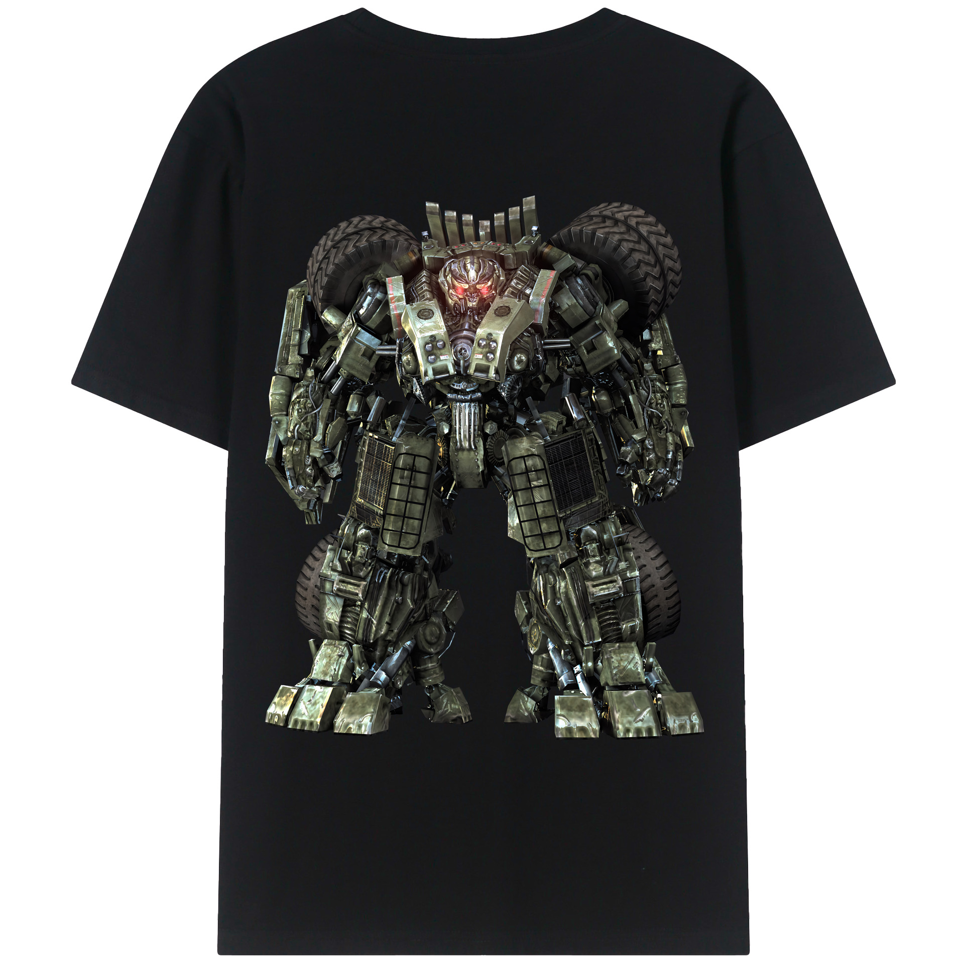 （画像用） Transformers トランスフォーマー レディース半袖Tシャツ(バックプリント)