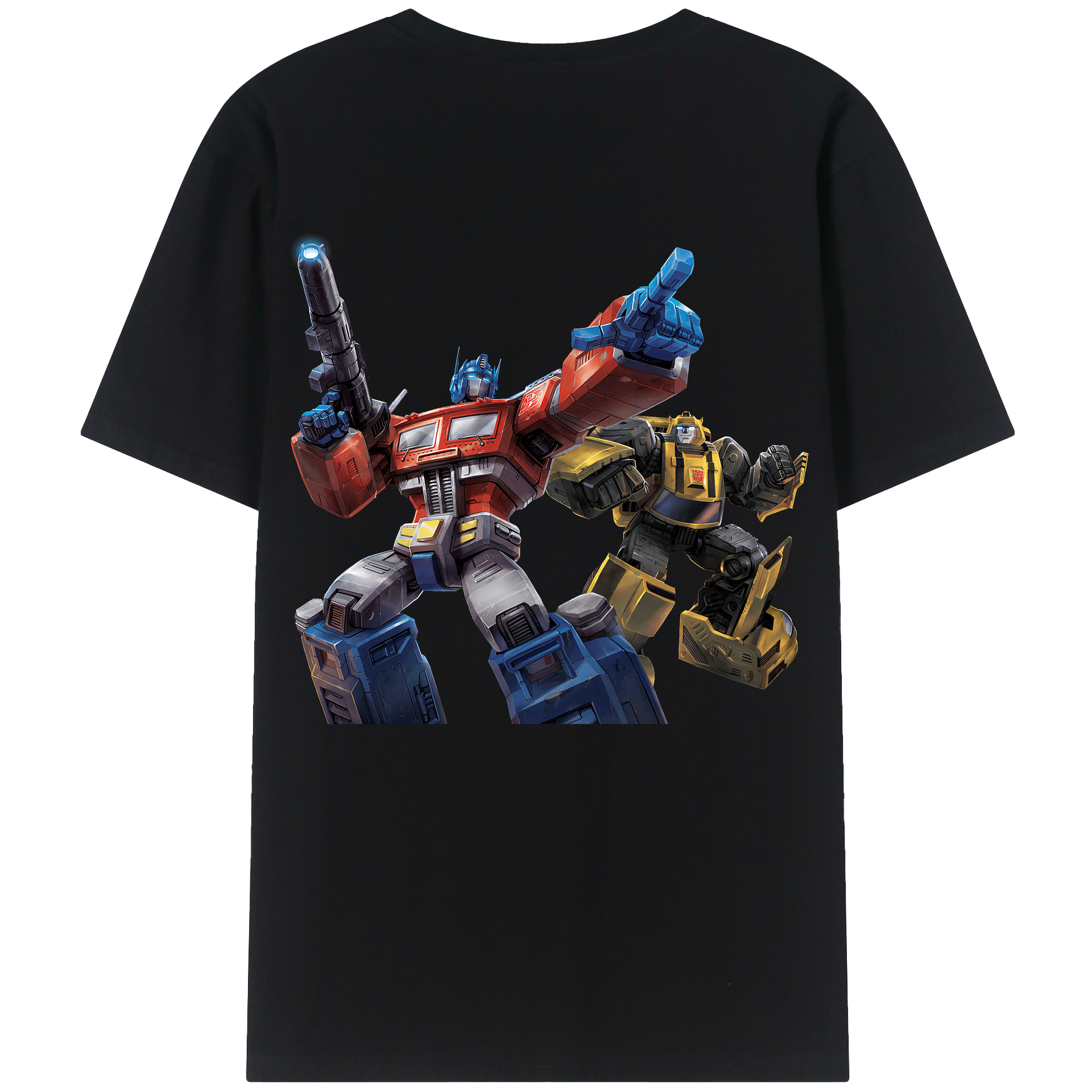 （画像用） Transformers トランスフォーマー レディース半袖Tシャツ(バックプリント)
