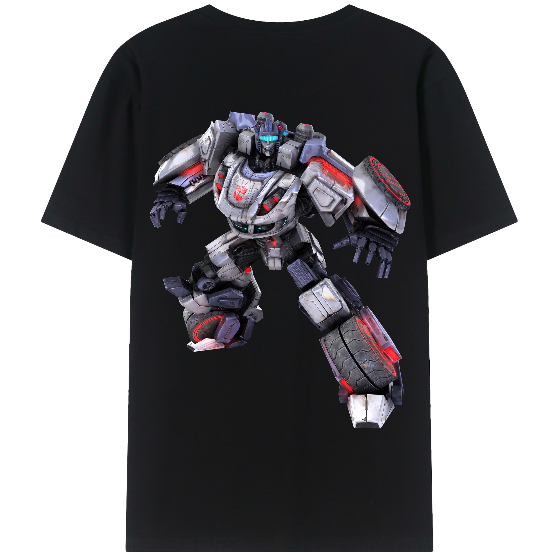 （画像用） Transformers トランスフォーマー レディース半袖Tシャツ(バックプリント)