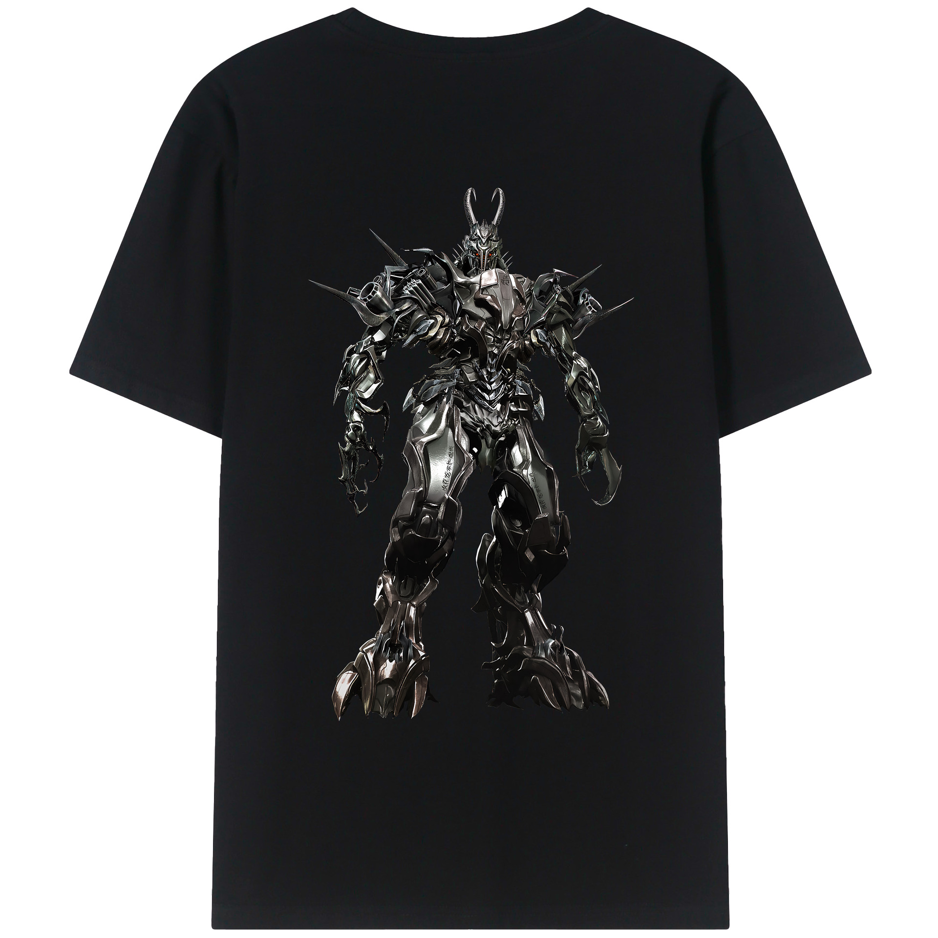 （画像用） Transformers トランスフォーマー レディース半袖Tシャツ(バックプリント)