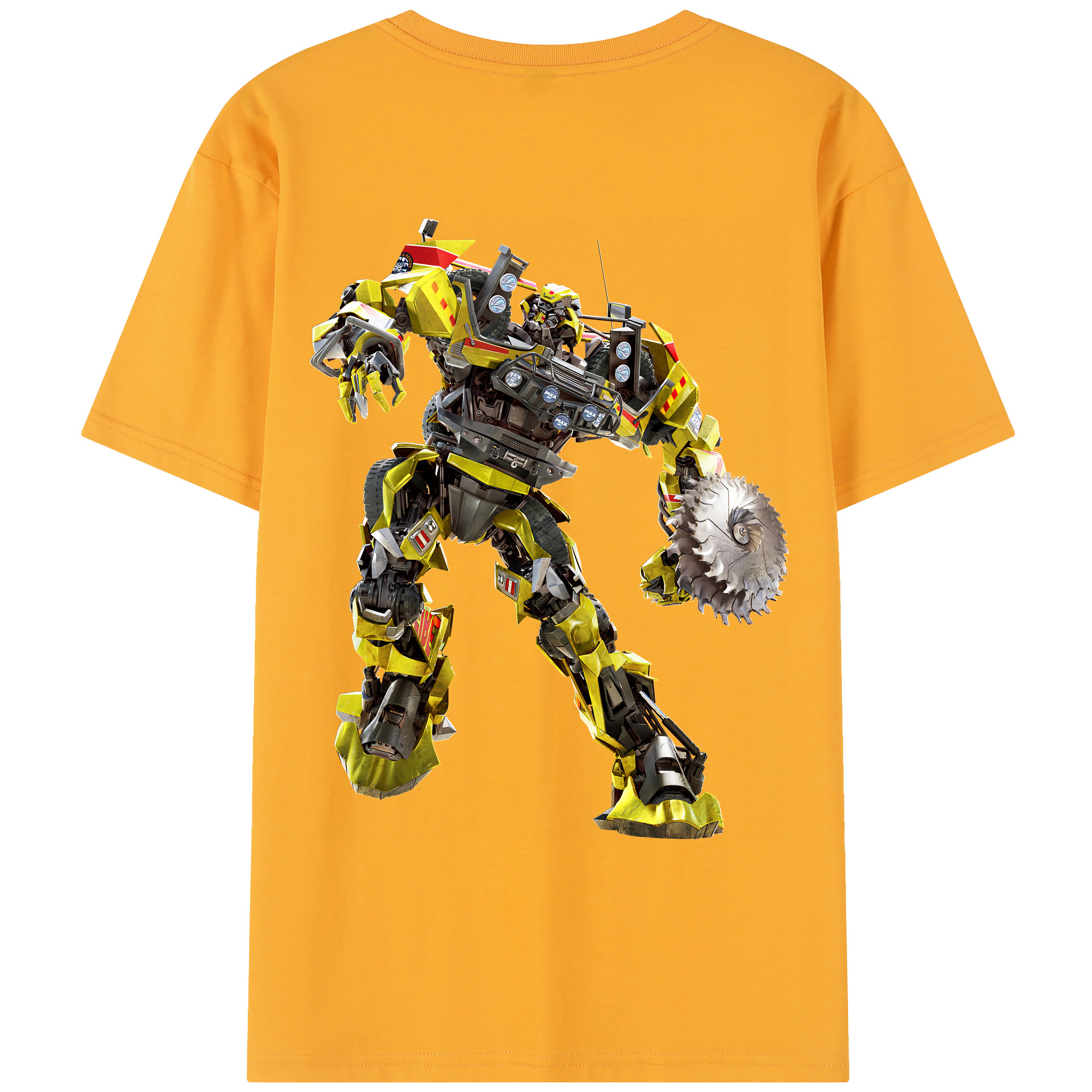 （画像用） Transformers トランスフォーマー レディース半袖Tシャツ(バックプリント)