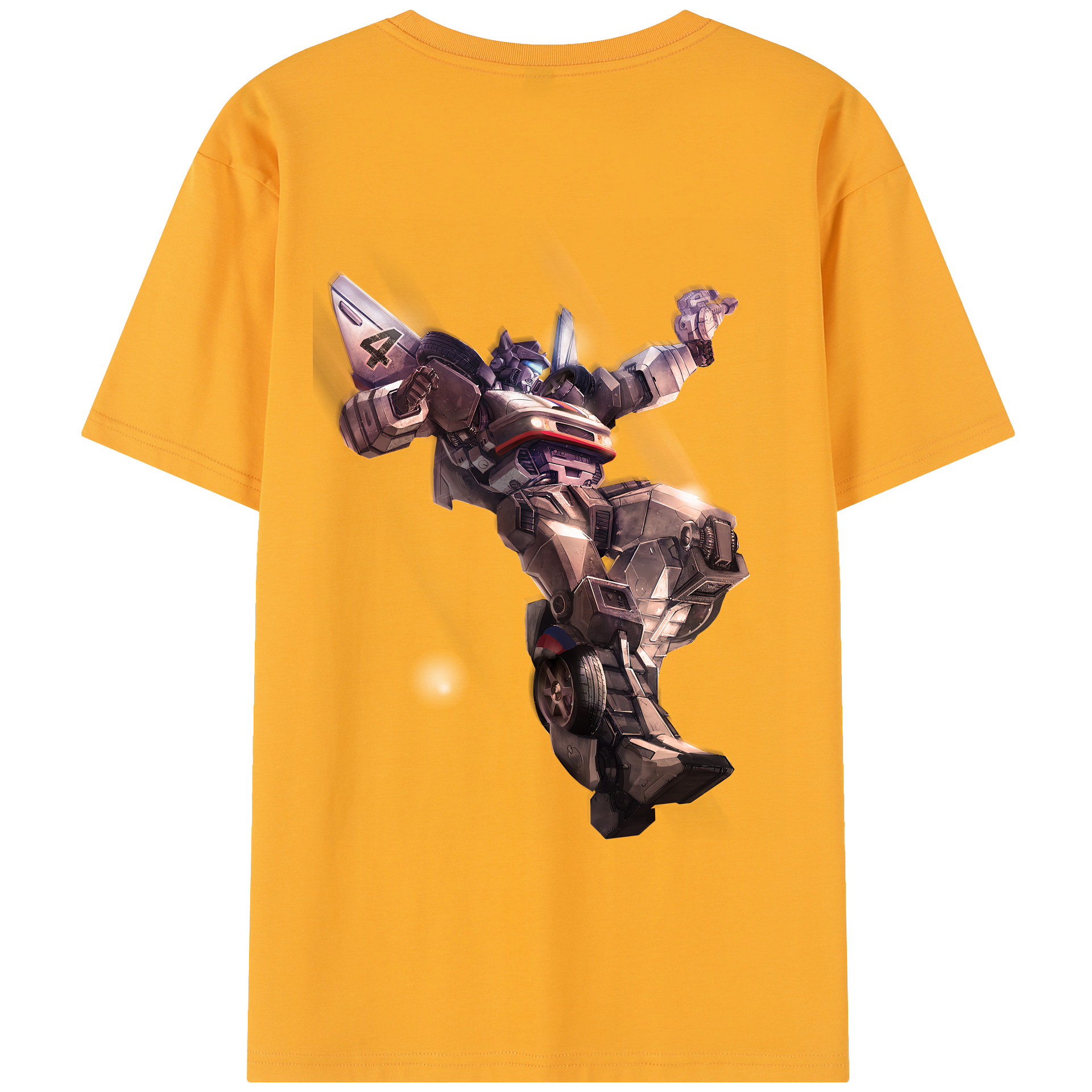 （画像用） Transformers トランスフォーマー レディース半袖Tシャツ(バックプリント)