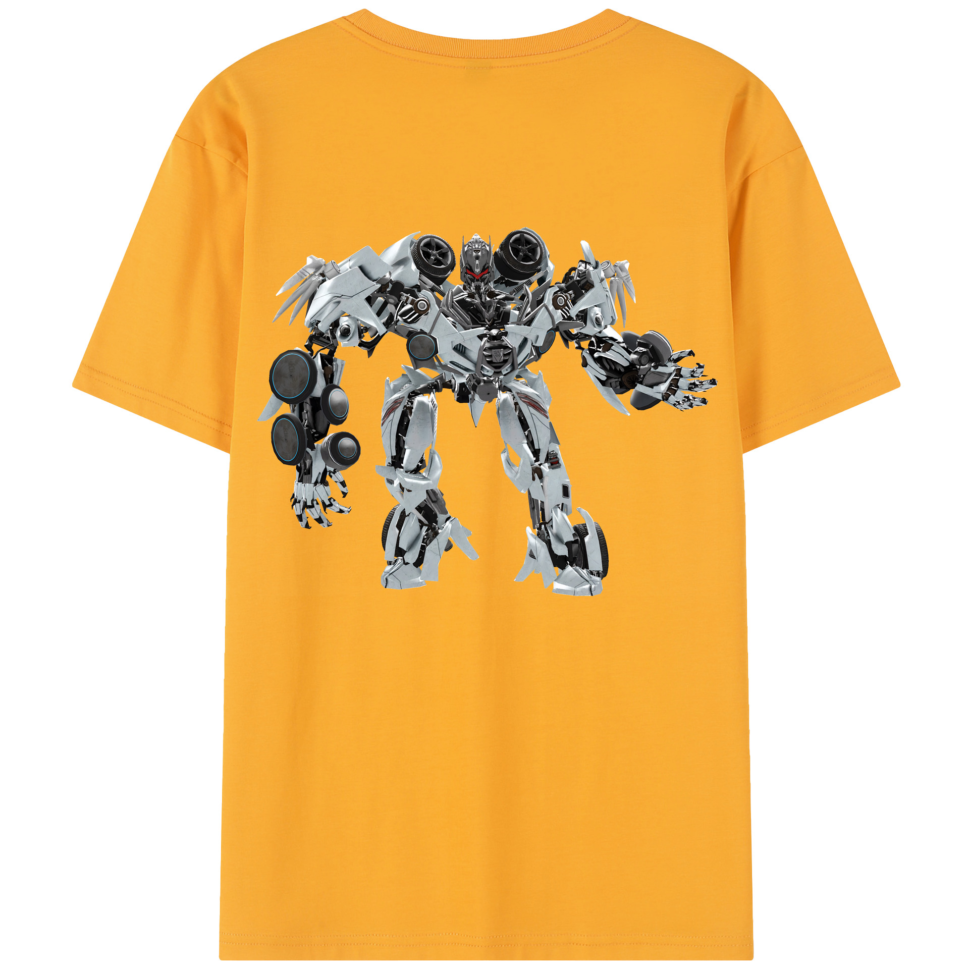 （画像用） Transformers トランスフォーマー レディース半袖Tシャツ(バックプリント)