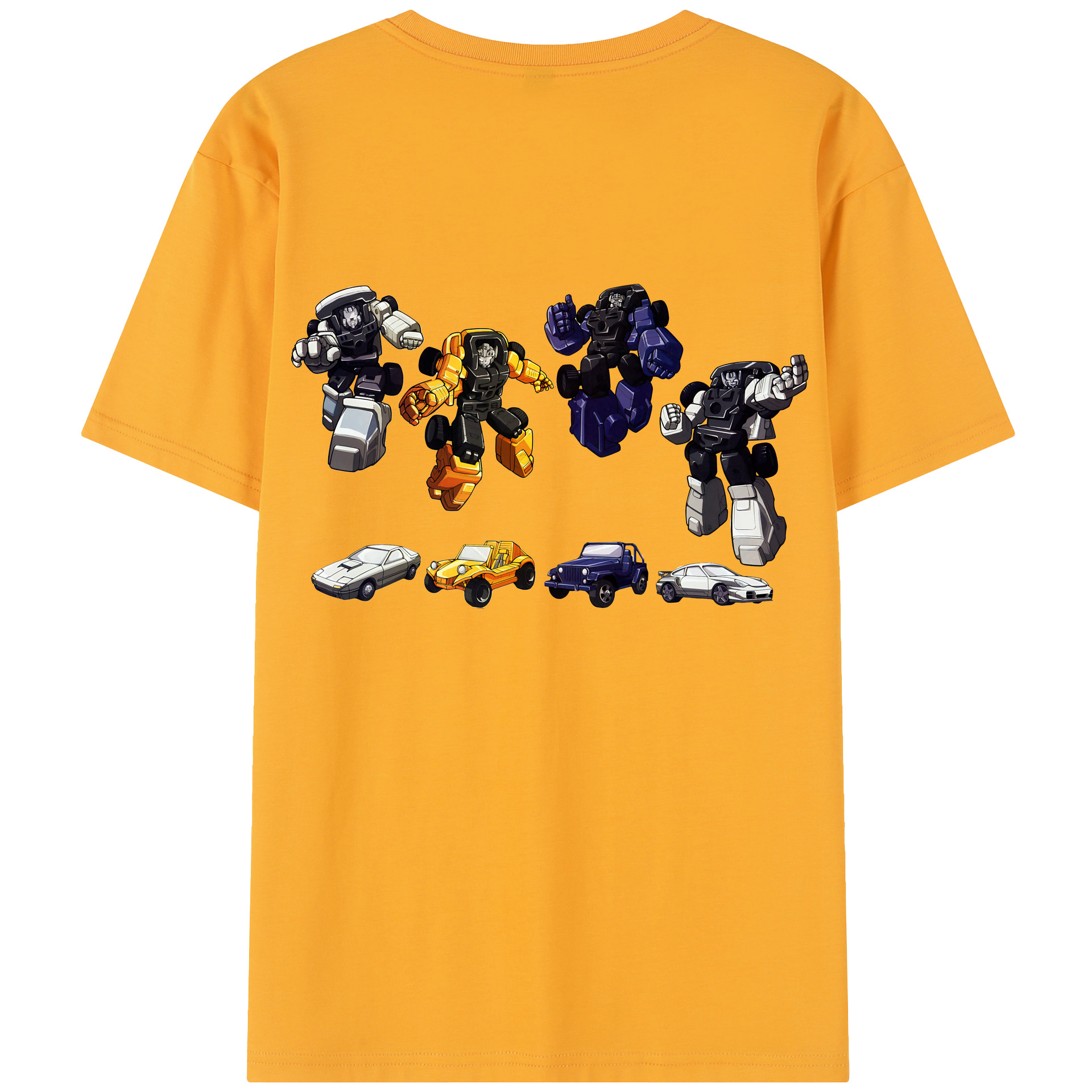 （画像用） Transformers トランスフォーマー レディース半袖Tシャツ(バックプリント)