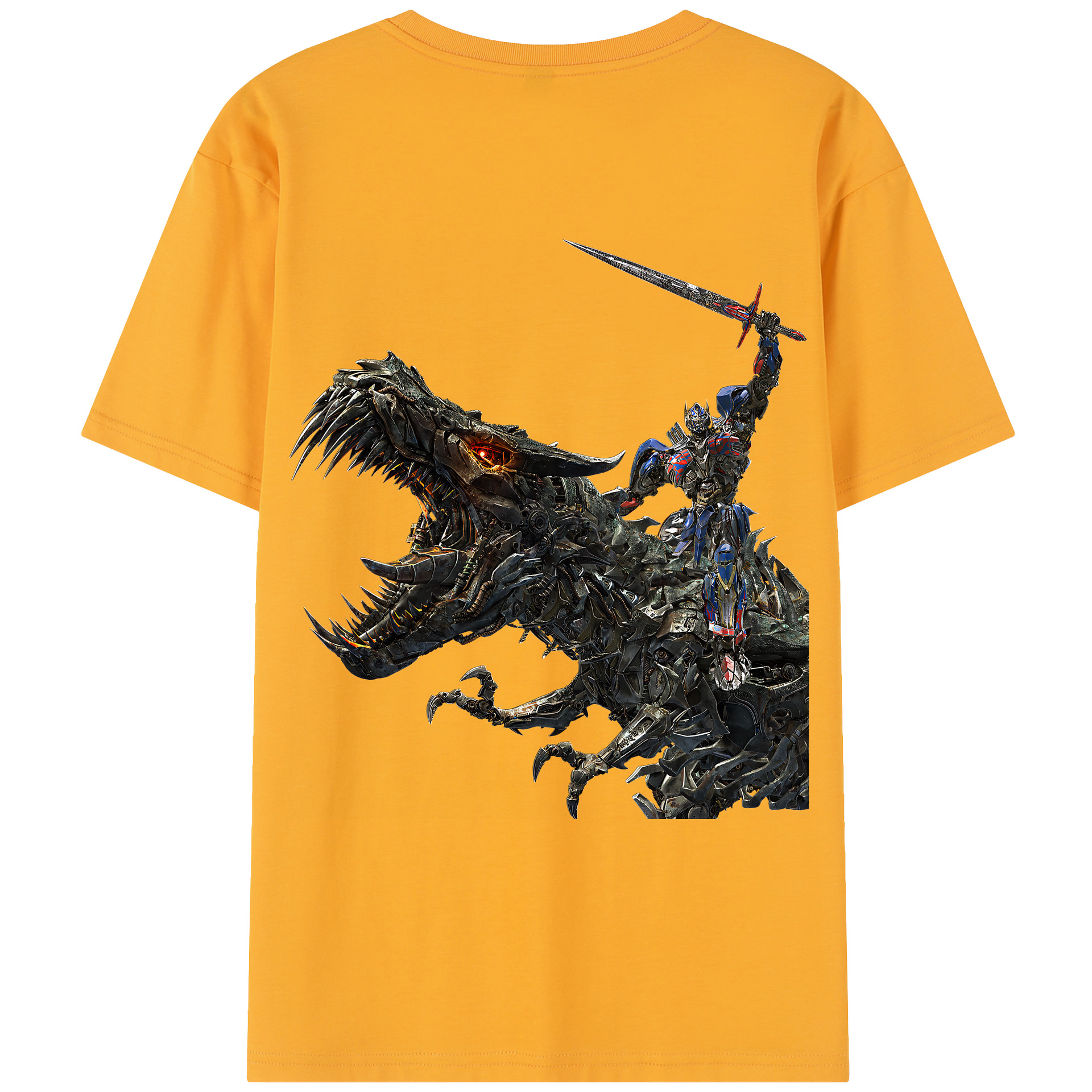 （画像用） Transformers トランスフォーマー レディース半袖Tシャツ(バックプリント)