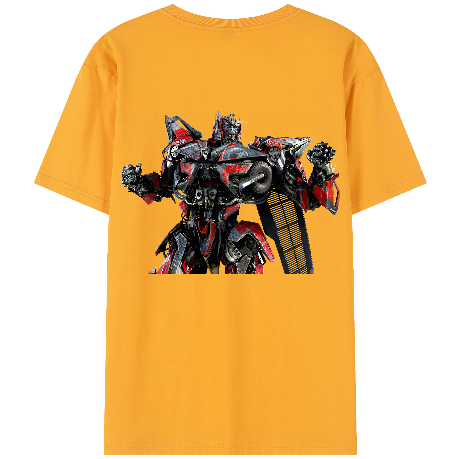 （画像用） Transformers トランスフォーマー レディース半袖Tシャツ(バックプリント)