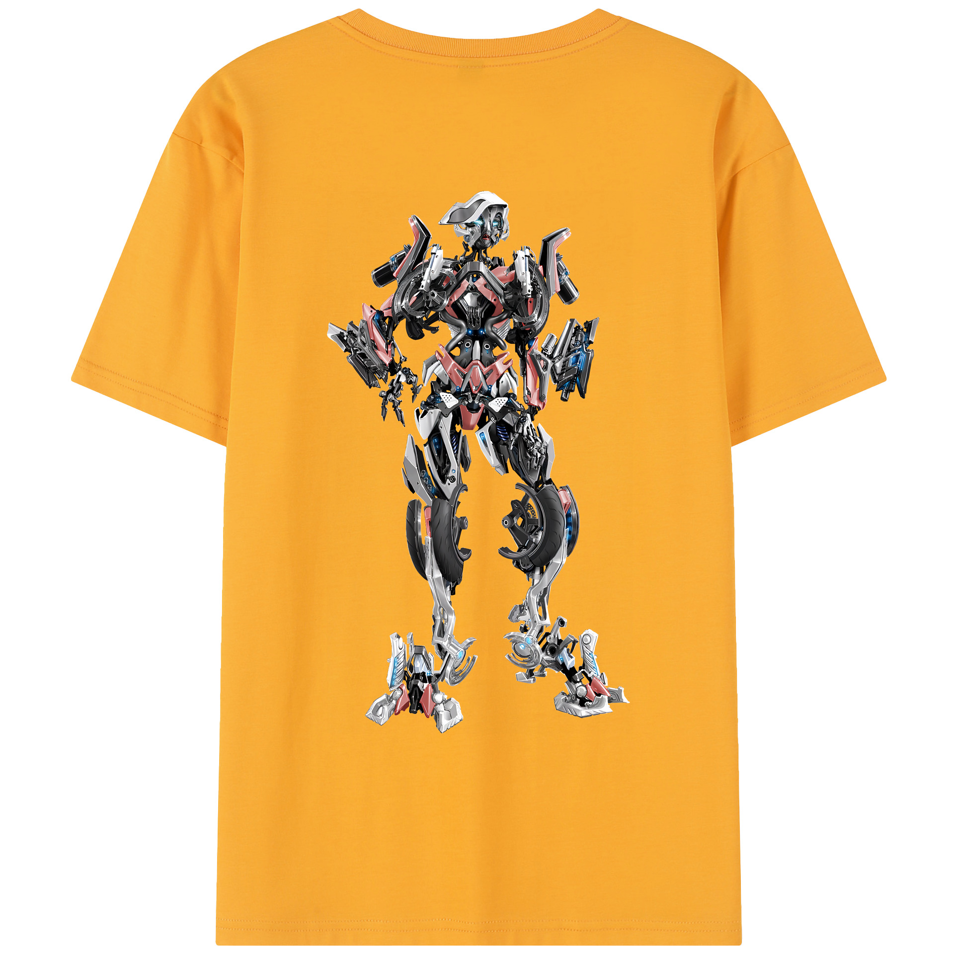 （画像用） Transformers トランスフォーマー レディース半袖Tシャツ(バックプリント)