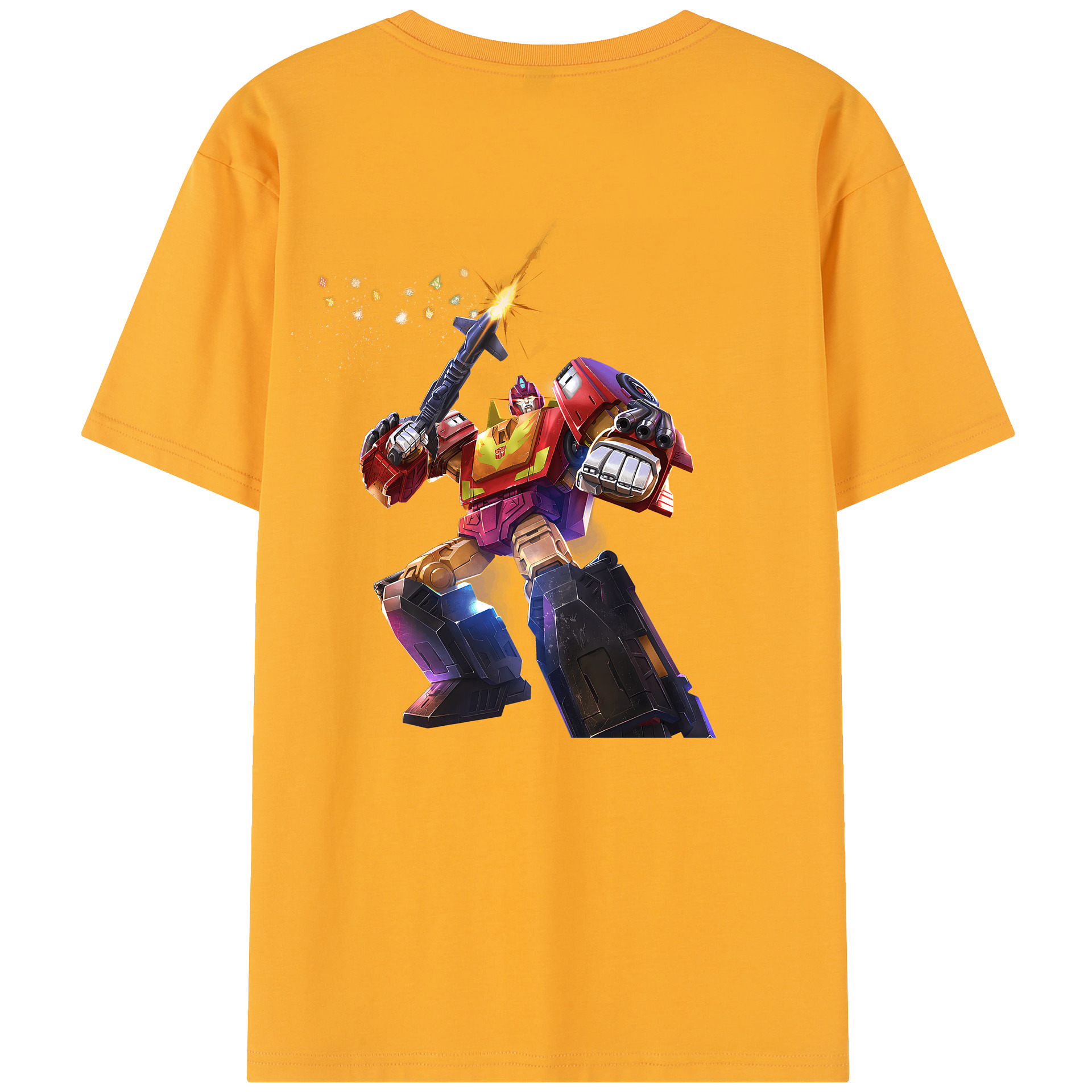 （画像用） Transformers トランスフォーマー レディース半袖Tシャツ(バックプリント)