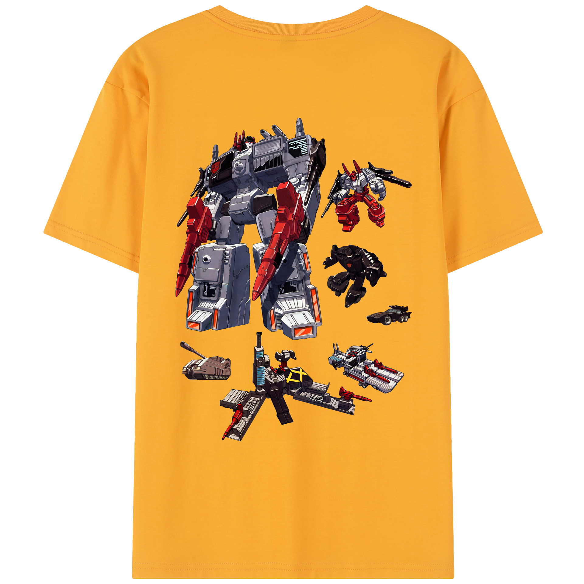 （画像用） Transformers トランスフォーマー レディース半袖Tシャツ(バックプリント)