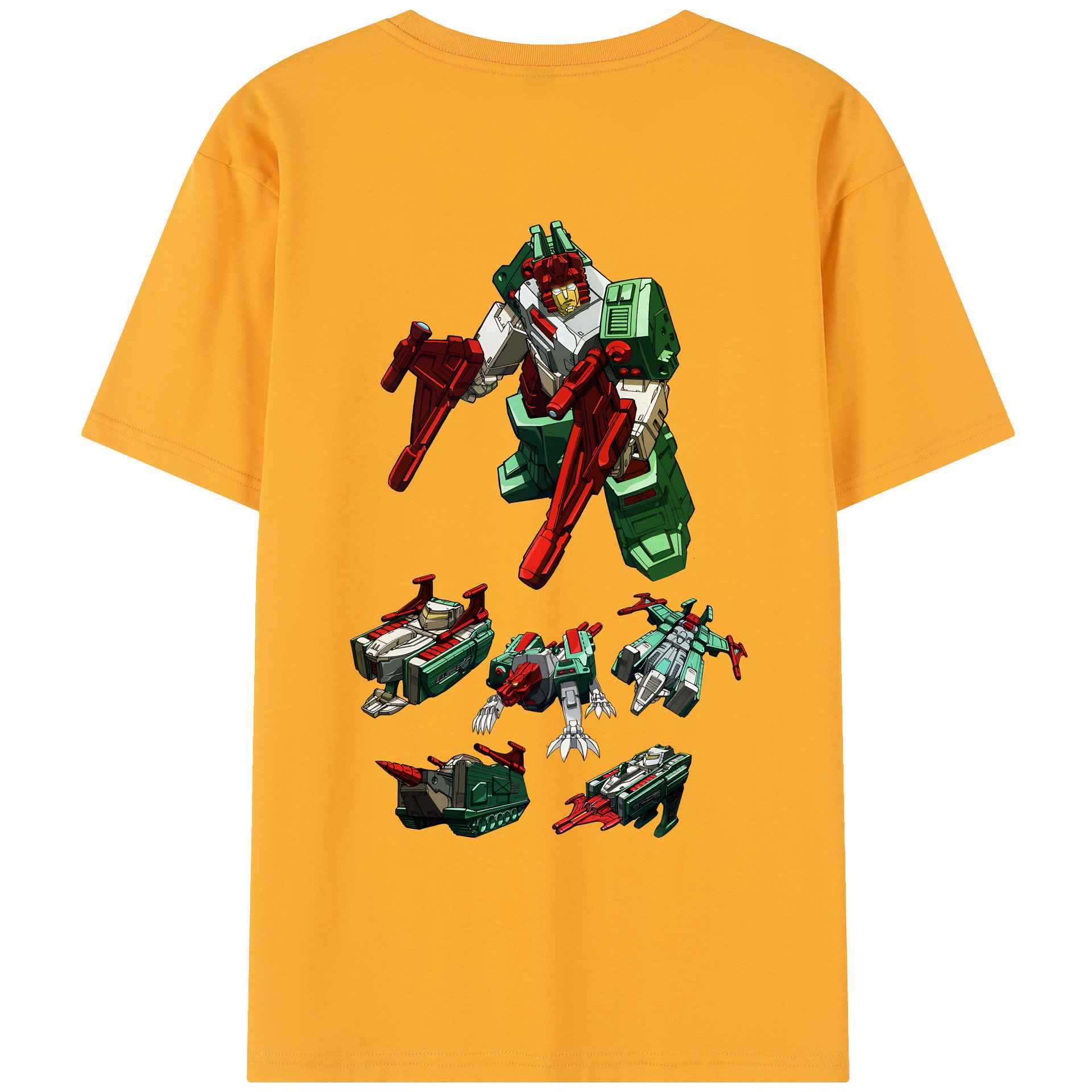 （画像用） Transformers トランスフォーマー レディース半袖Tシャツ(バックプリント)