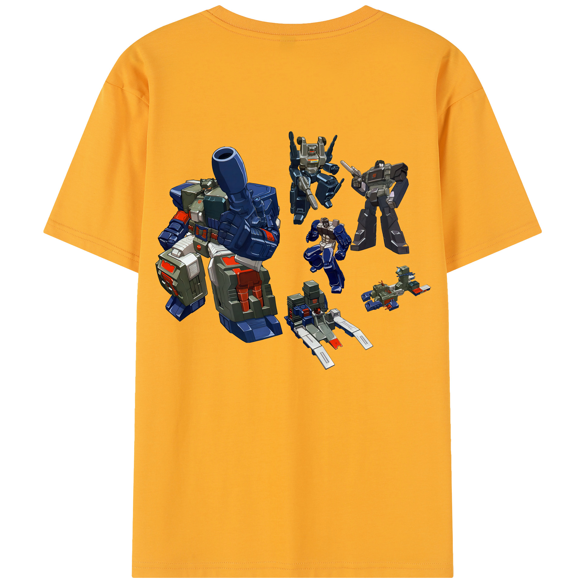 （画像用） Transformers トランスフォーマー レディース半袖Tシャツ(バックプリント)