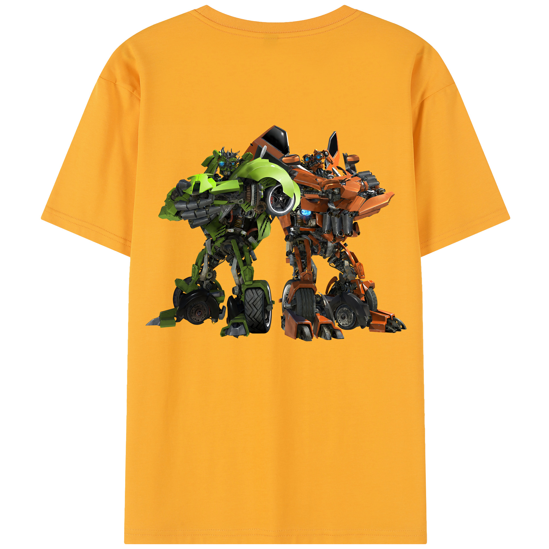 （画像用） Transformers トランスフォーマー レディース半袖Tシャツ(バックプリント)