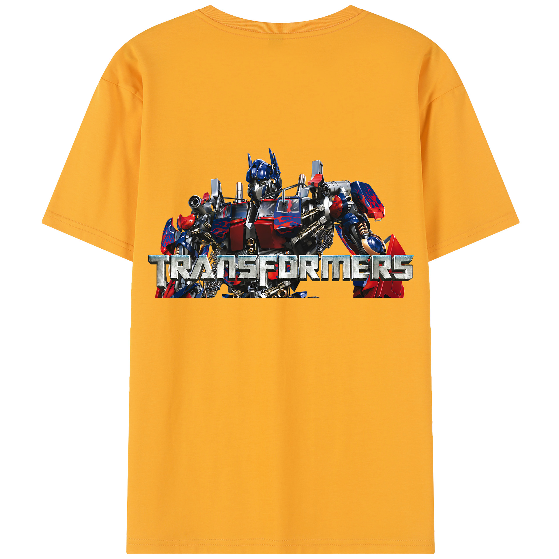 （画像用） Transformers トランスフォーマー レディース半袖Tシャツ(バックプリント)