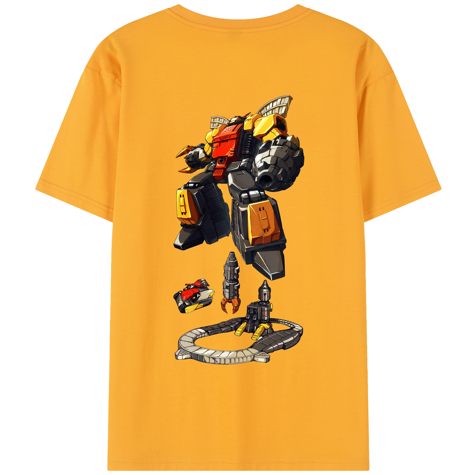 （画像用） Transformers トランスフォーマー レディース半袖Tシャツ(バックプリント)