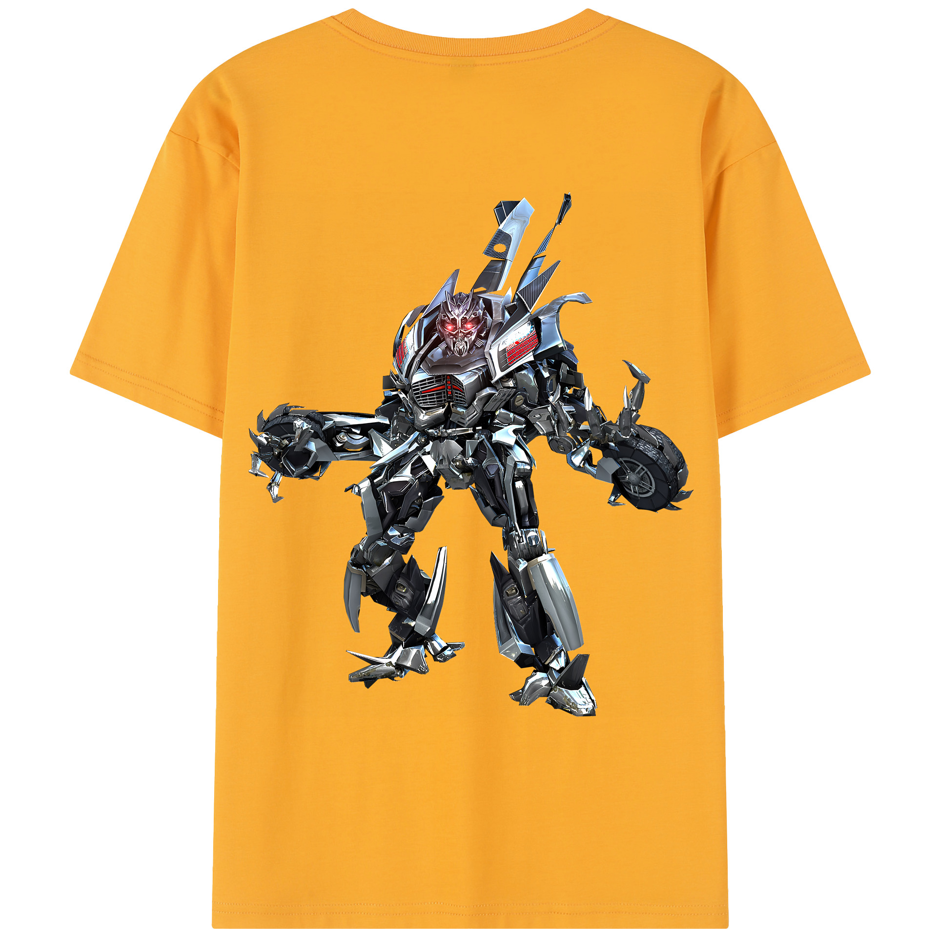 （画像用） Transformers トランスフォーマー レディース半袖Tシャツ(バックプリント)