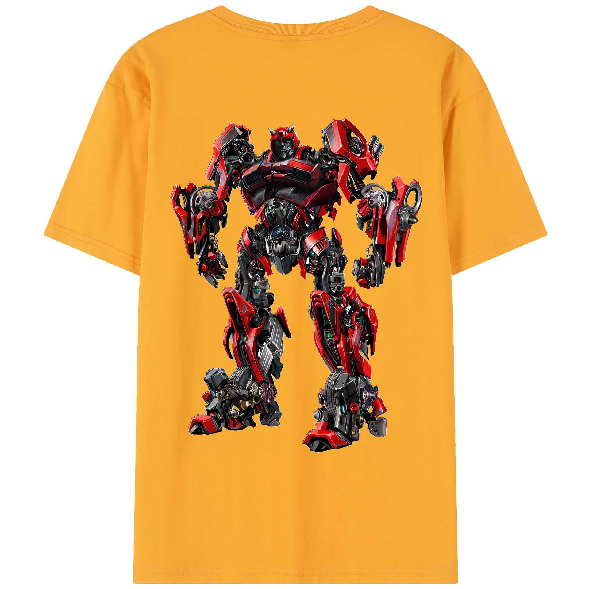 （画像用） Transformers トランスフォーマー レディース半袖Tシャツ(バックプリント)