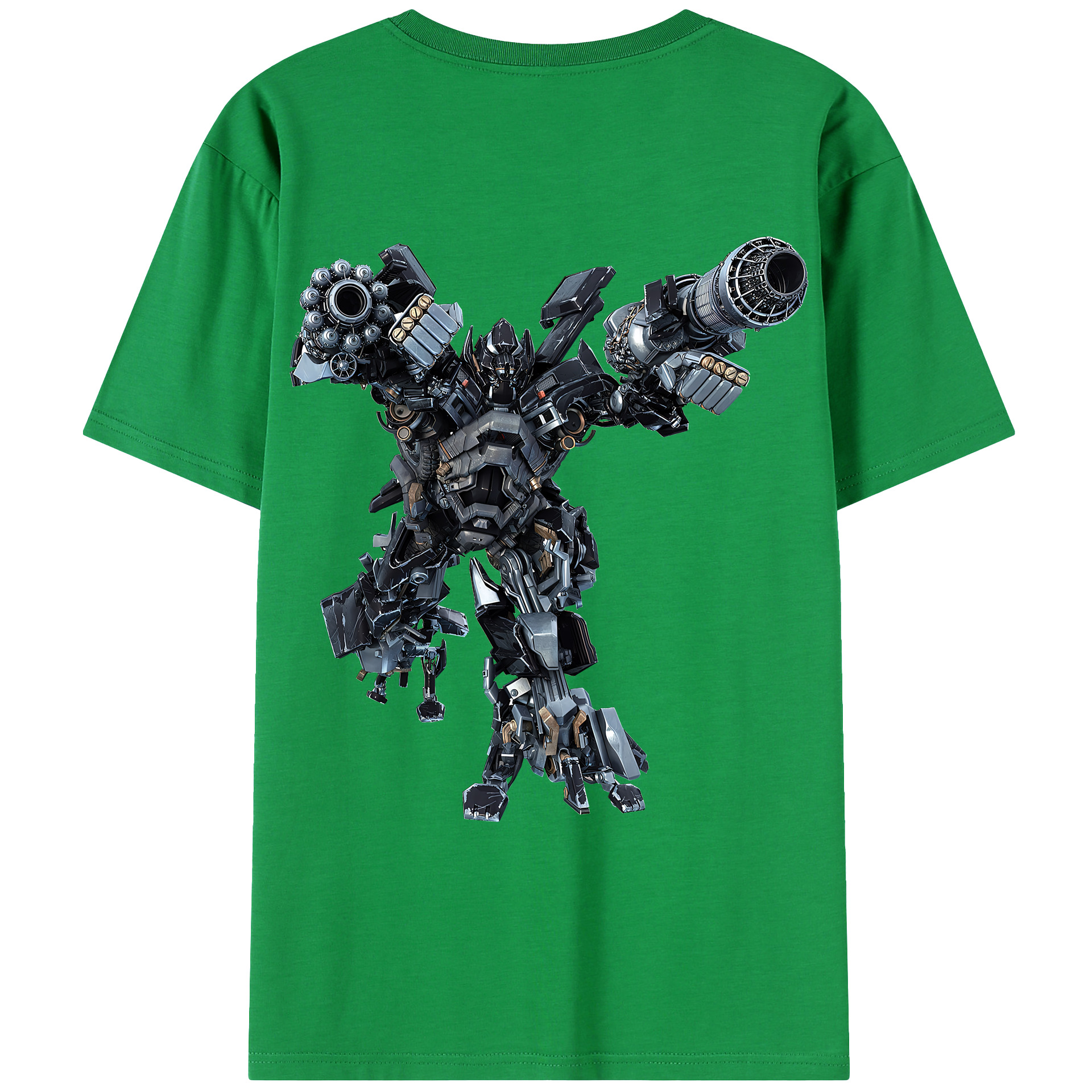 （画像用） Transformers トランスフォーマー レディース半袖Tシャツ(バックプリント)