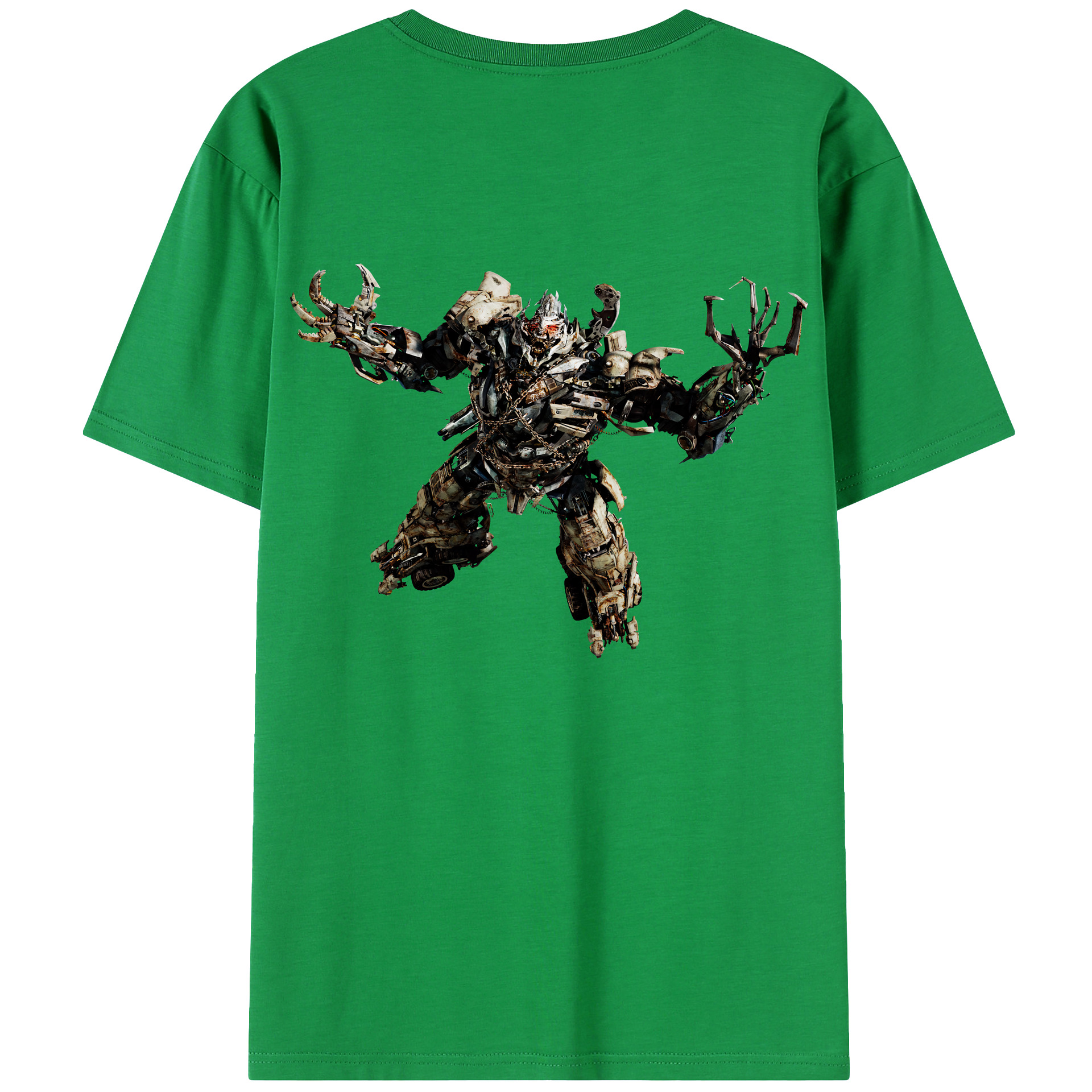 （画像用） Transformers トランスフォーマー レディース半袖Tシャツ(バックプリント)
