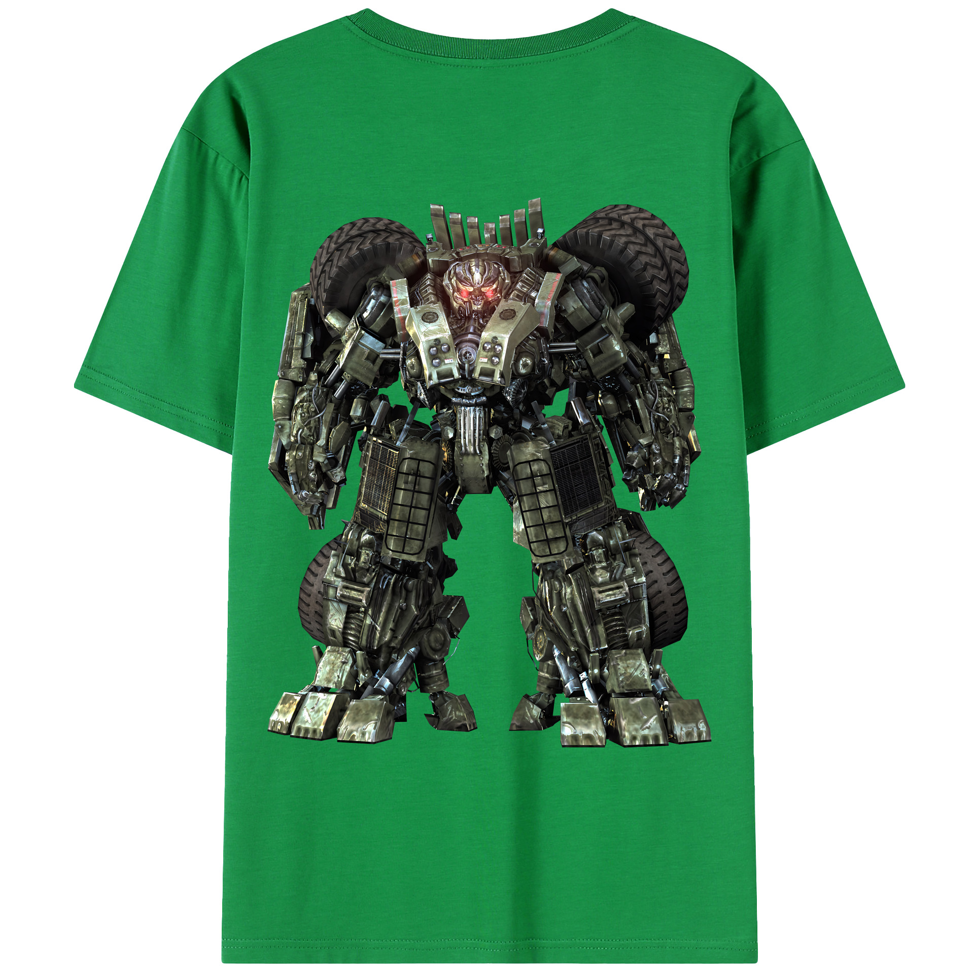 （画像用） Transformers トランスフォーマー レディース半袖Tシャツ(バックプリント)