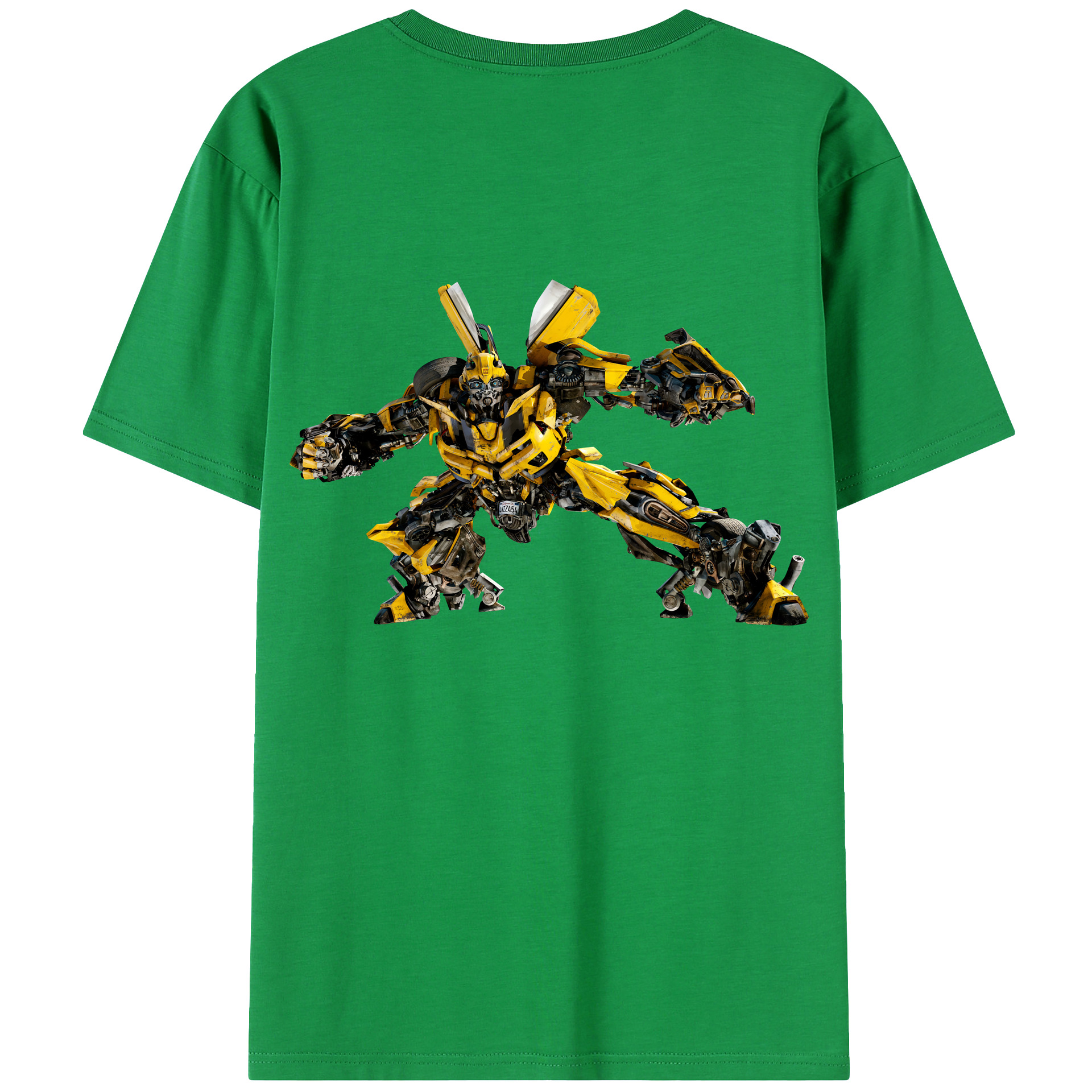 （画像用） Transformers トランスフォーマー レディース半袖Tシャツ(バックプリント)