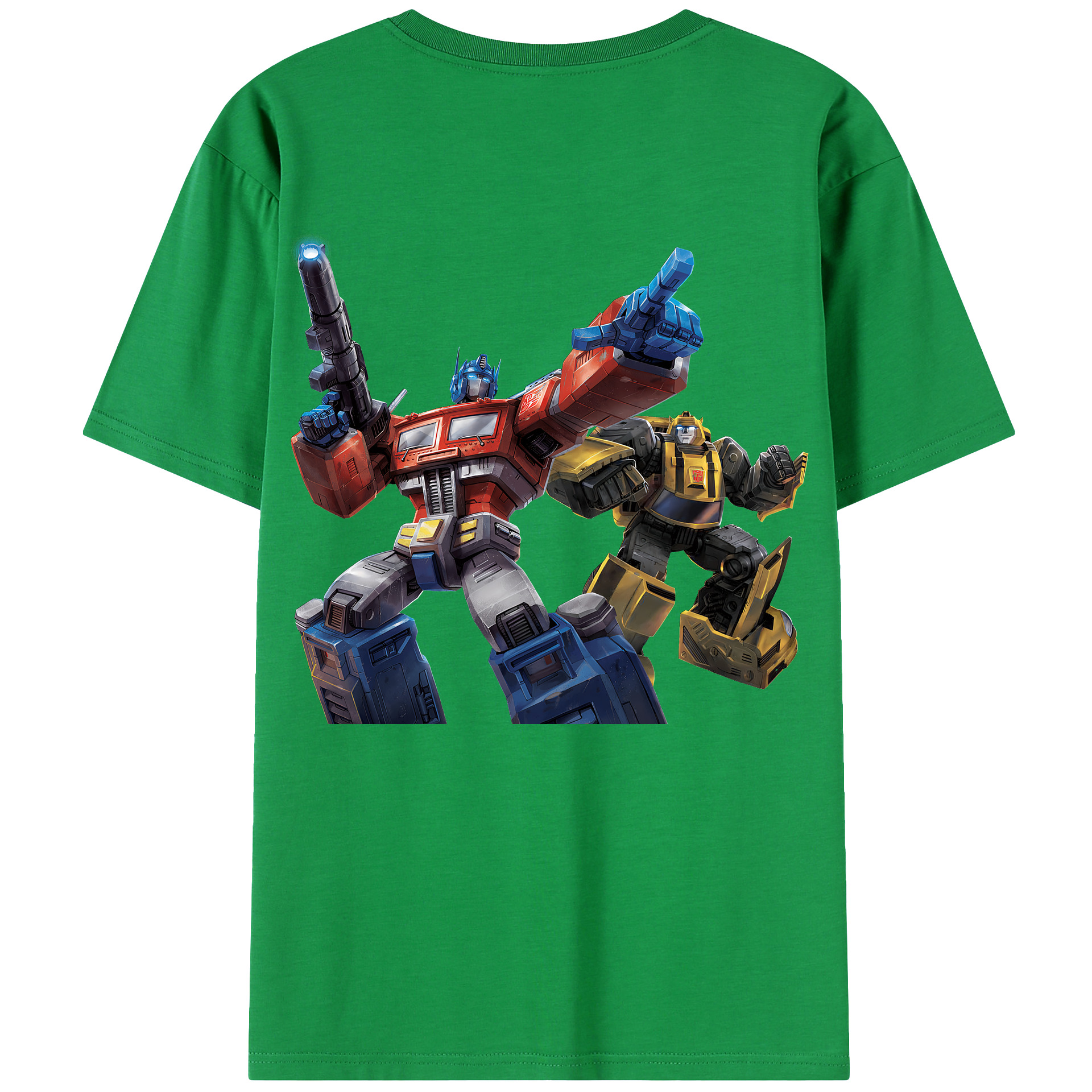 （画像用） Transformers トランスフォーマー レディース半袖Tシャツ(バックプリント)