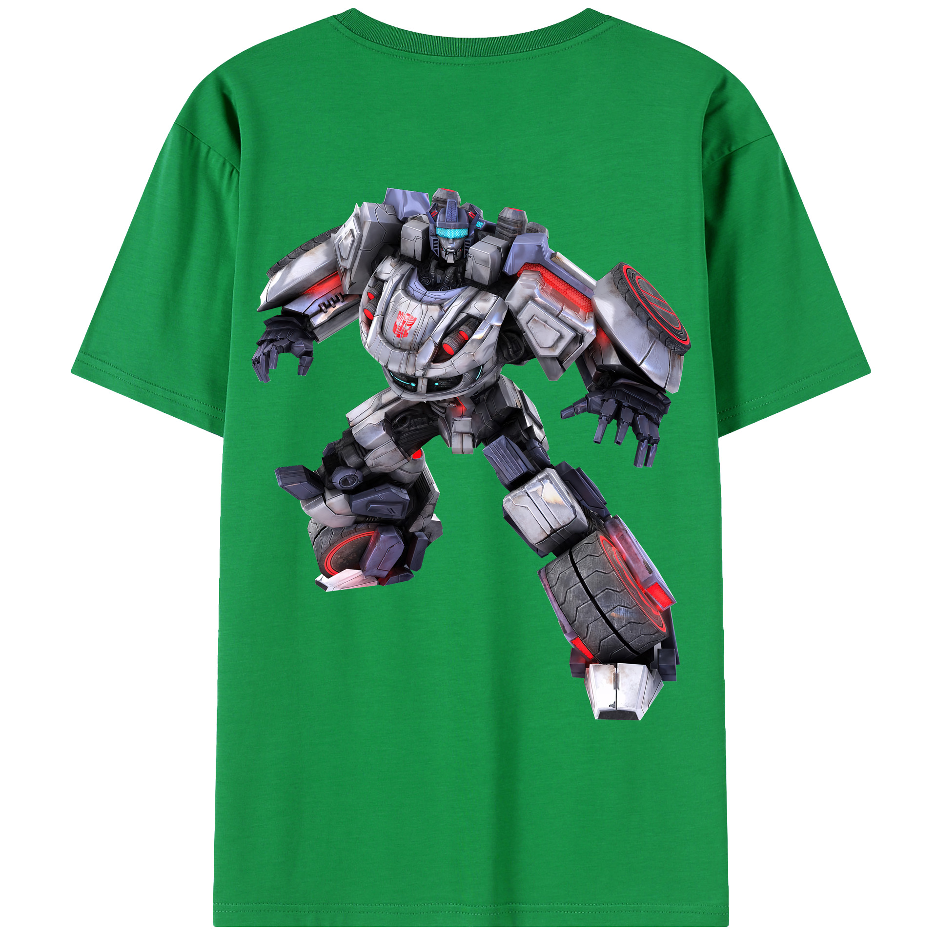 （画像用） Transformers トランスフォーマー レディース半袖Tシャツ(バックプリント)