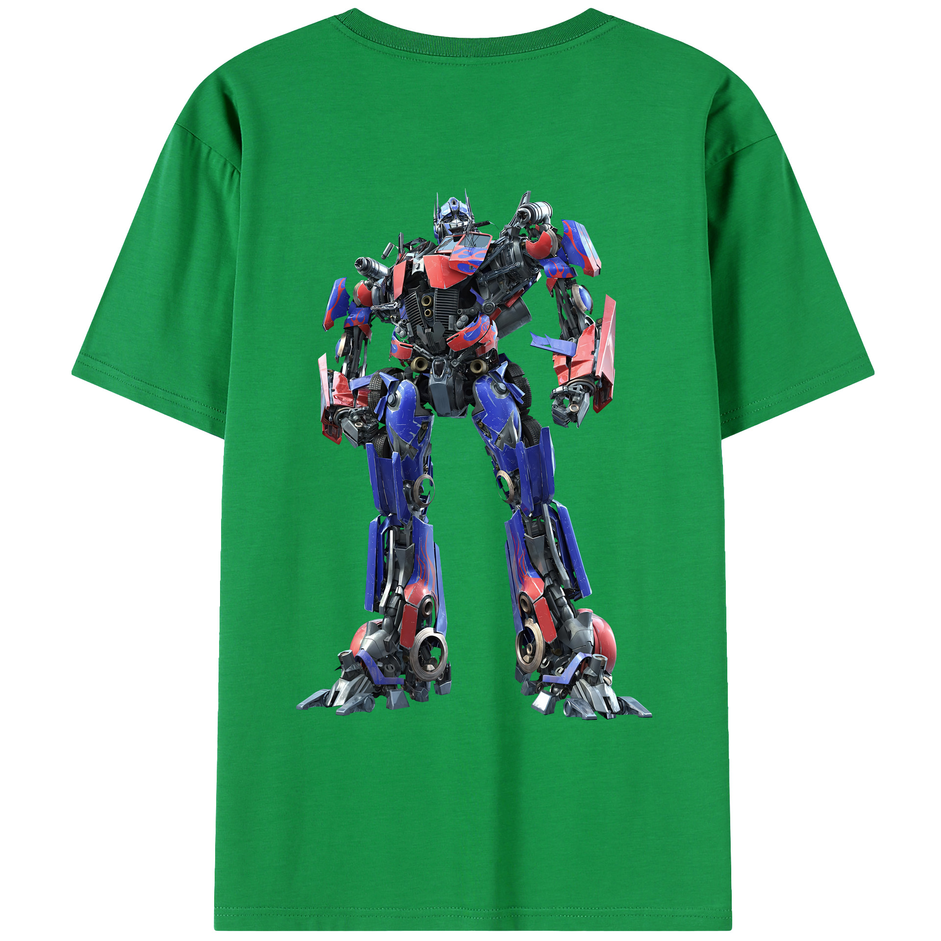 （画像用） Transformers トランスフォーマー レディース半袖Tシャツ(バックプリント)