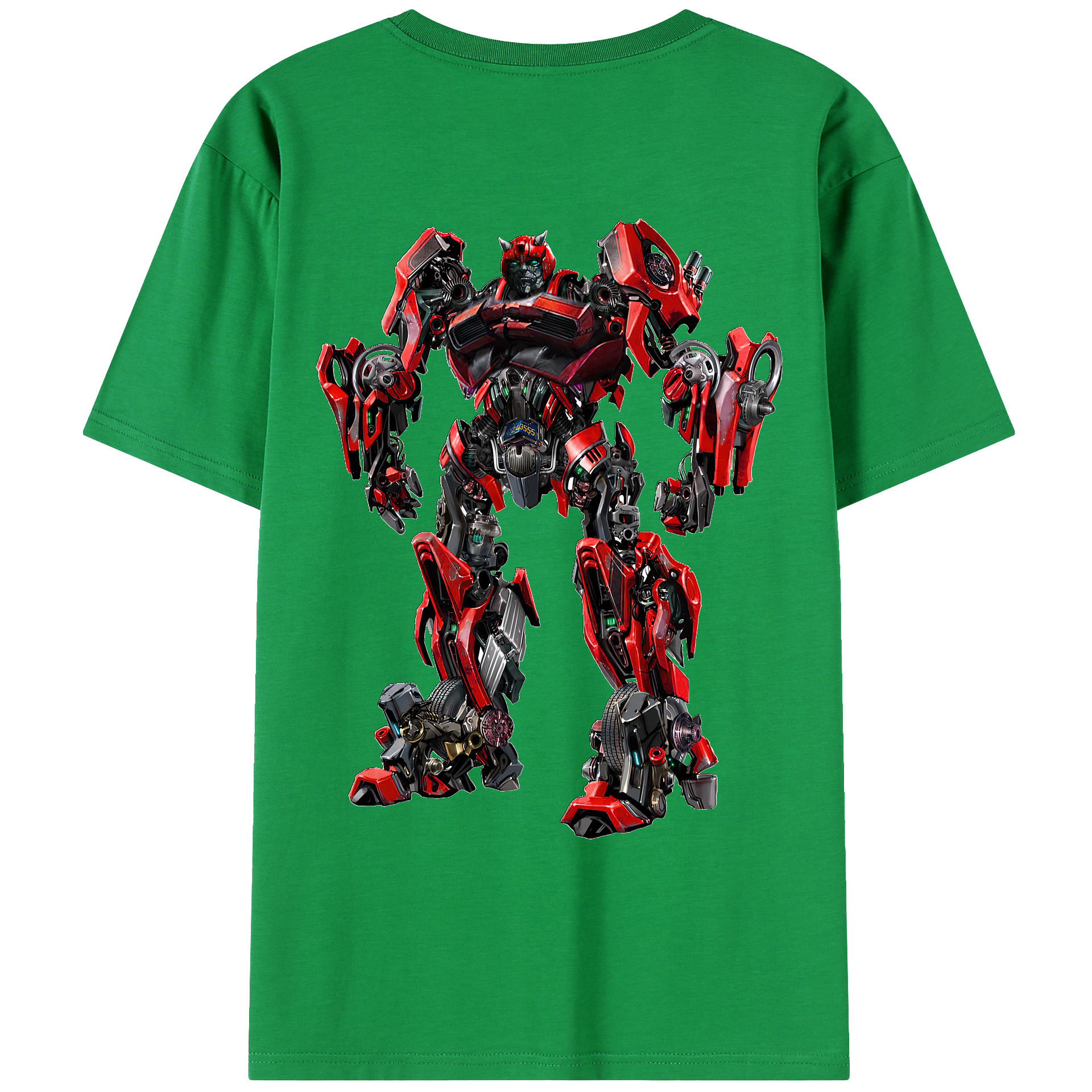 （画像用） Transformers トランスフォーマー レディース半袖Tシャツ(バックプリント)