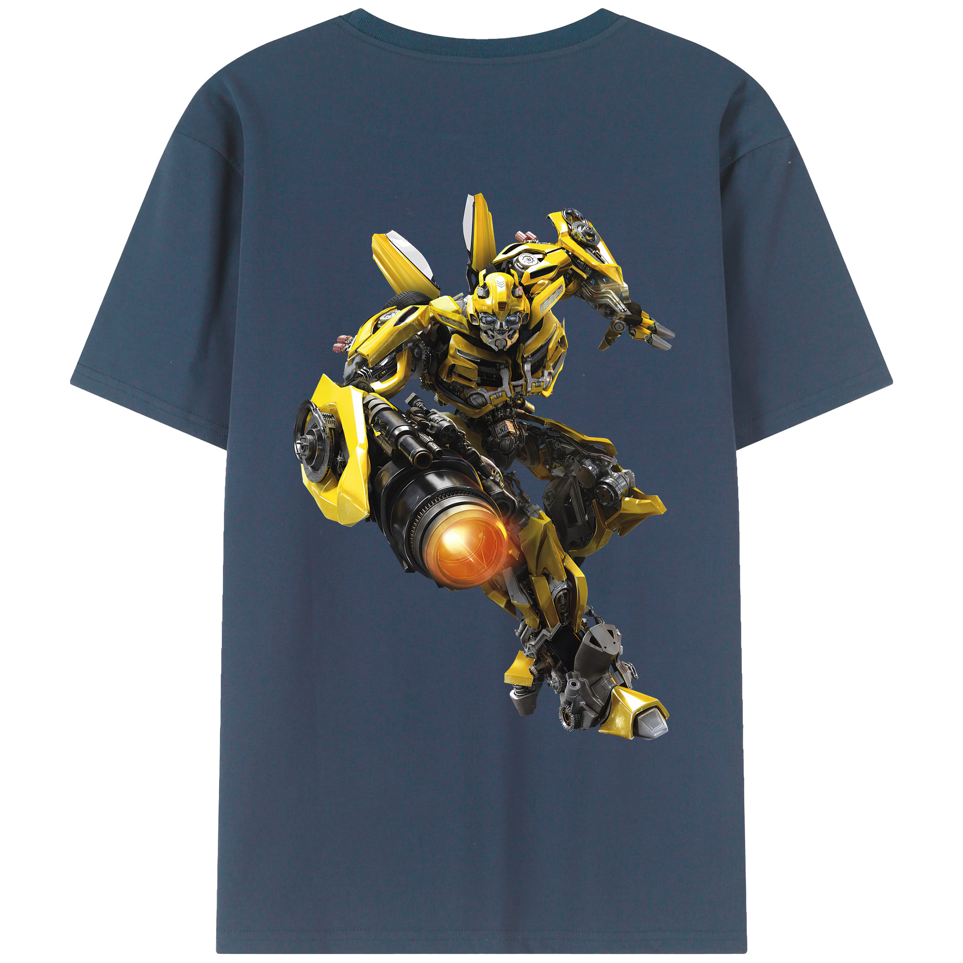 （画像用） Transformers トランスフォーマー レディース半袖Tシャツ(バックプリント)